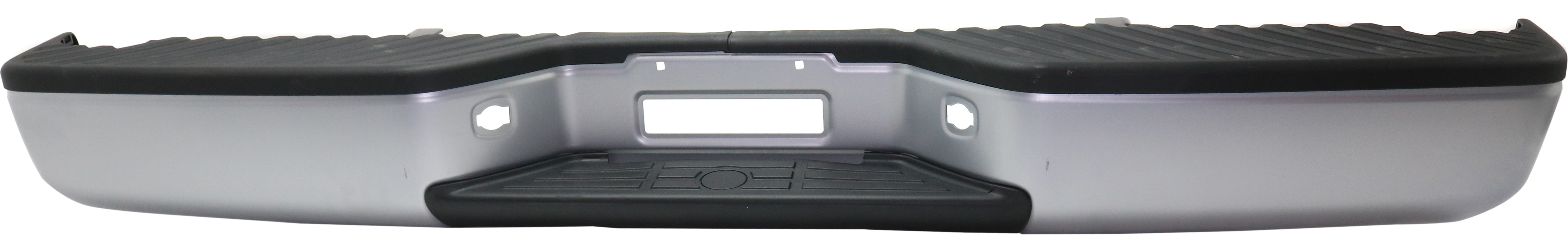 AM TITAN 04-15 STEP BUMPER FACE BAR AND PAD w Pad Provision w o Mounting Bracket Painted Silver All Cab Types w o PDC Snsr Holes SKU RN82620001 OEM 850229FM0C PFM