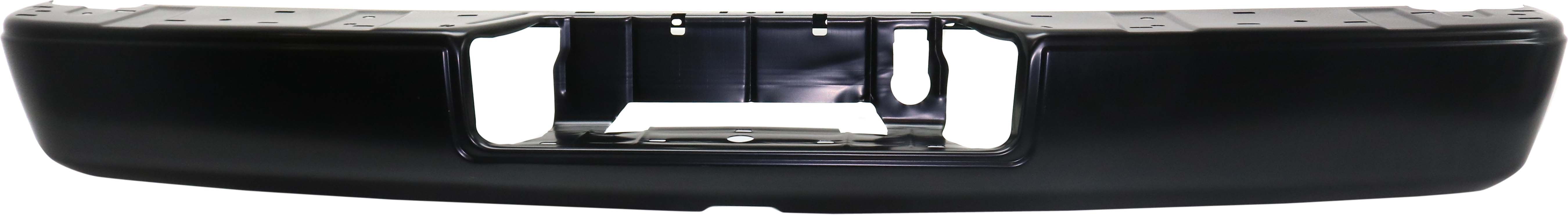 AM TITAN 17-19 TITAN XD 16-19 STEP BUMPER FACE BAR ONLY w o Pad w Pad Provision w o Mounting Bracket Painted w Tow Hitch and w o Blind Spot Sensor SKU RN82620004 Partslink NI1103132 OEM 85030EZ50A PFM