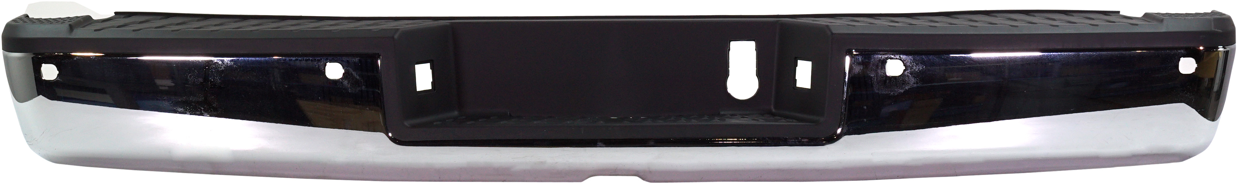 AM TITAN 17-19 TITAN XD 16-19 STEP BUMPER FACE BAR AND PAD w Pad Provision w o Mounting Bracket Paint to Match w Tow Hitch w o Park Assist Sensor Holes SKU RN82620005 Partslink NI1103134 OEM 85030EZ40A PFM