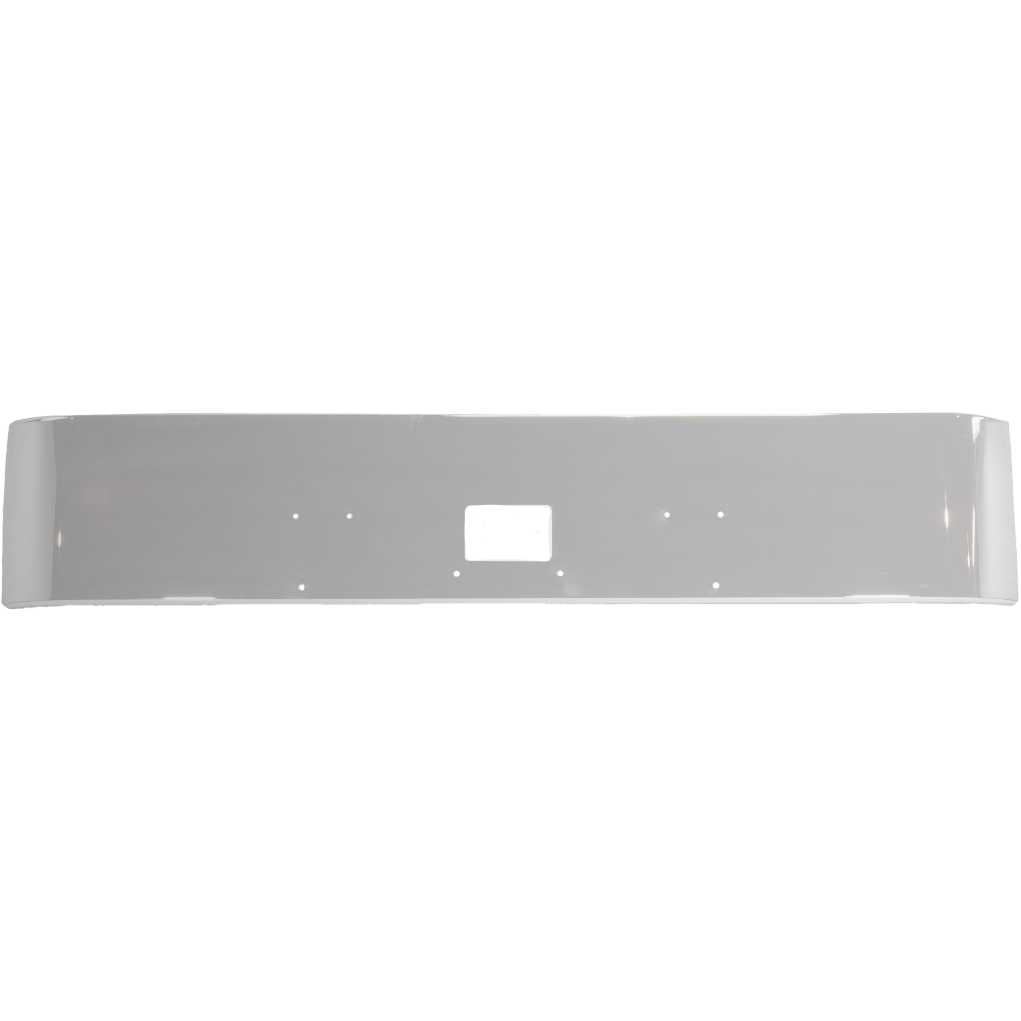 AM PETERBILT 378-379-06-07 FRONT BUMPER Chrome Steel w o Fog Light Hole Texas Square Type SKU RP01010001 HD OEM 0804NTSQ