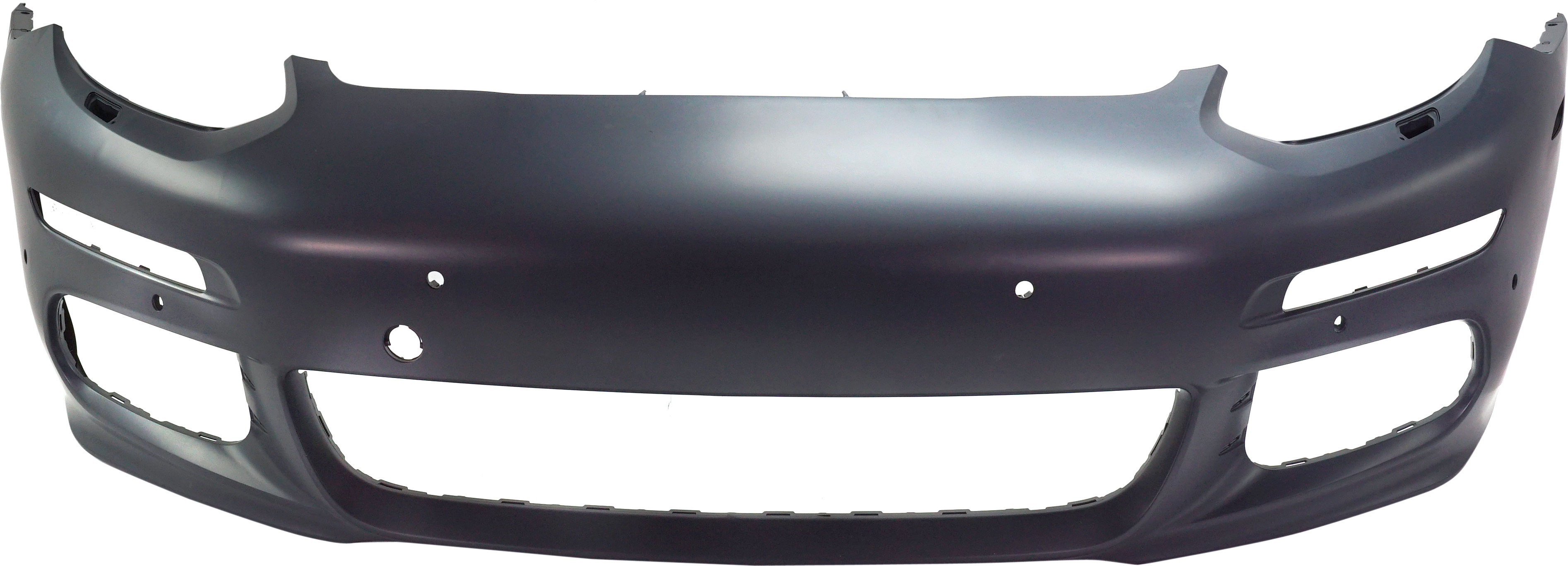 AM PANAMERA 14-16 FRONT BUMPER COVER Primed w Park Assist Snsr Holes SKU RP01030002P Partslink PO1000177 OEM 97050591151