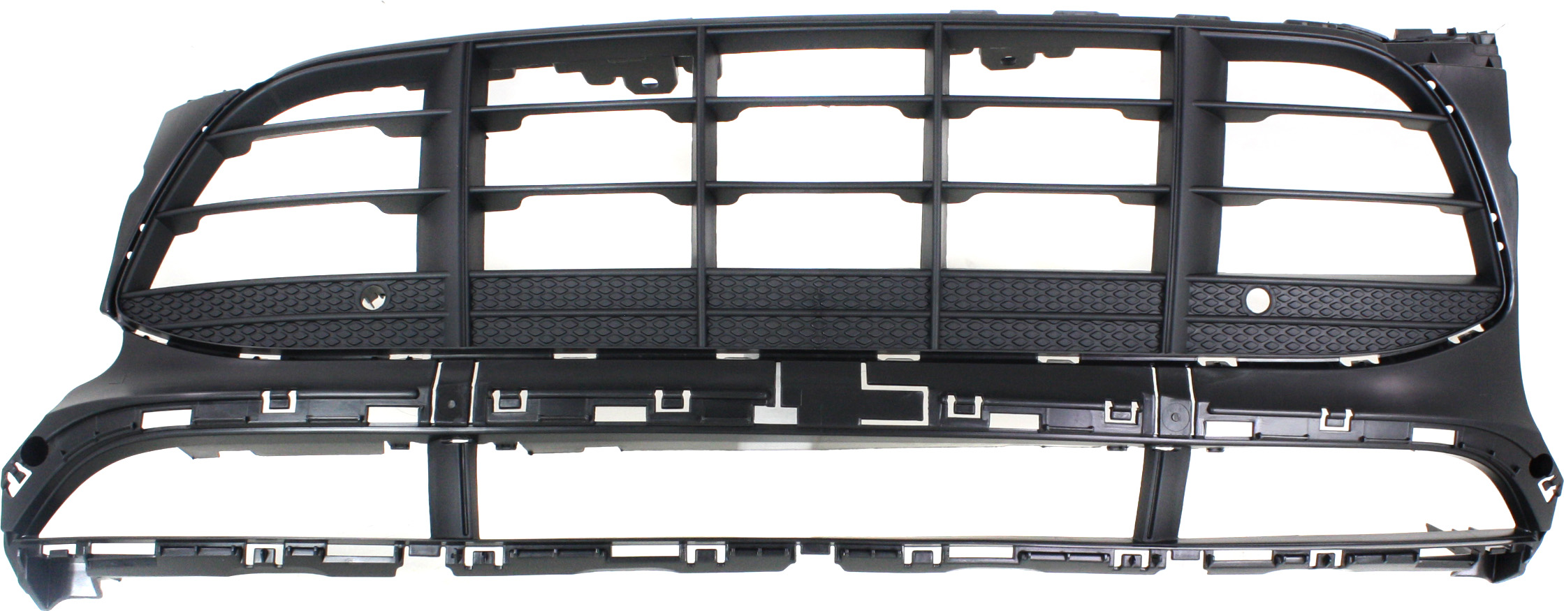 AM MACAN 15-18 FRONT BUMPER GRILLE Center w ACC and IPAS Holes w Sport Design Pkg Turbo Model SKU RP01530001 Partslink PO1036105 OEM 95B807683AB1E0