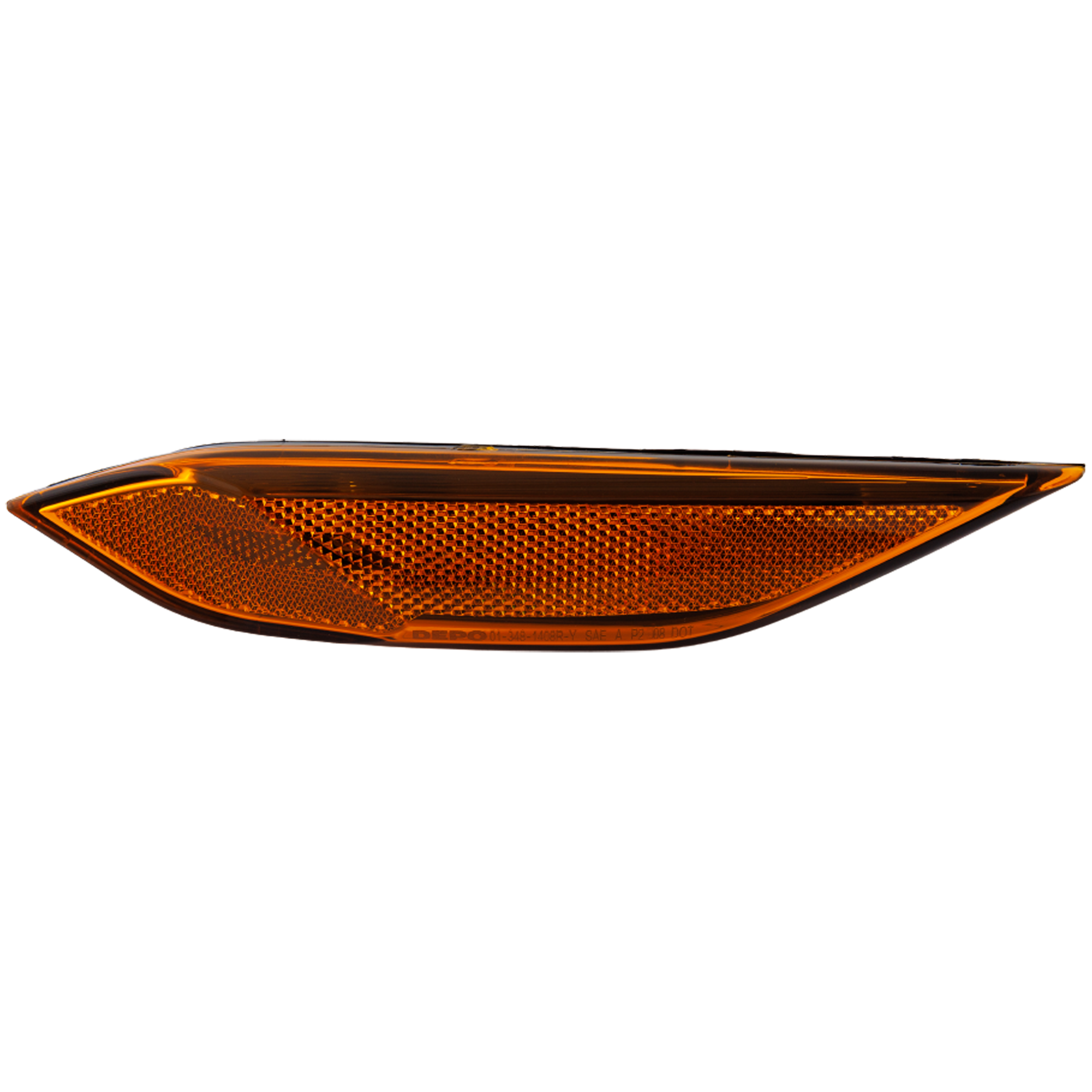 AM CAYENNE 11-14 FRONT SIDE MARKER LAMP RH Lens and Housing CAPA SKU RP10450003Q Partslink PO2555102C OEM 95863107200