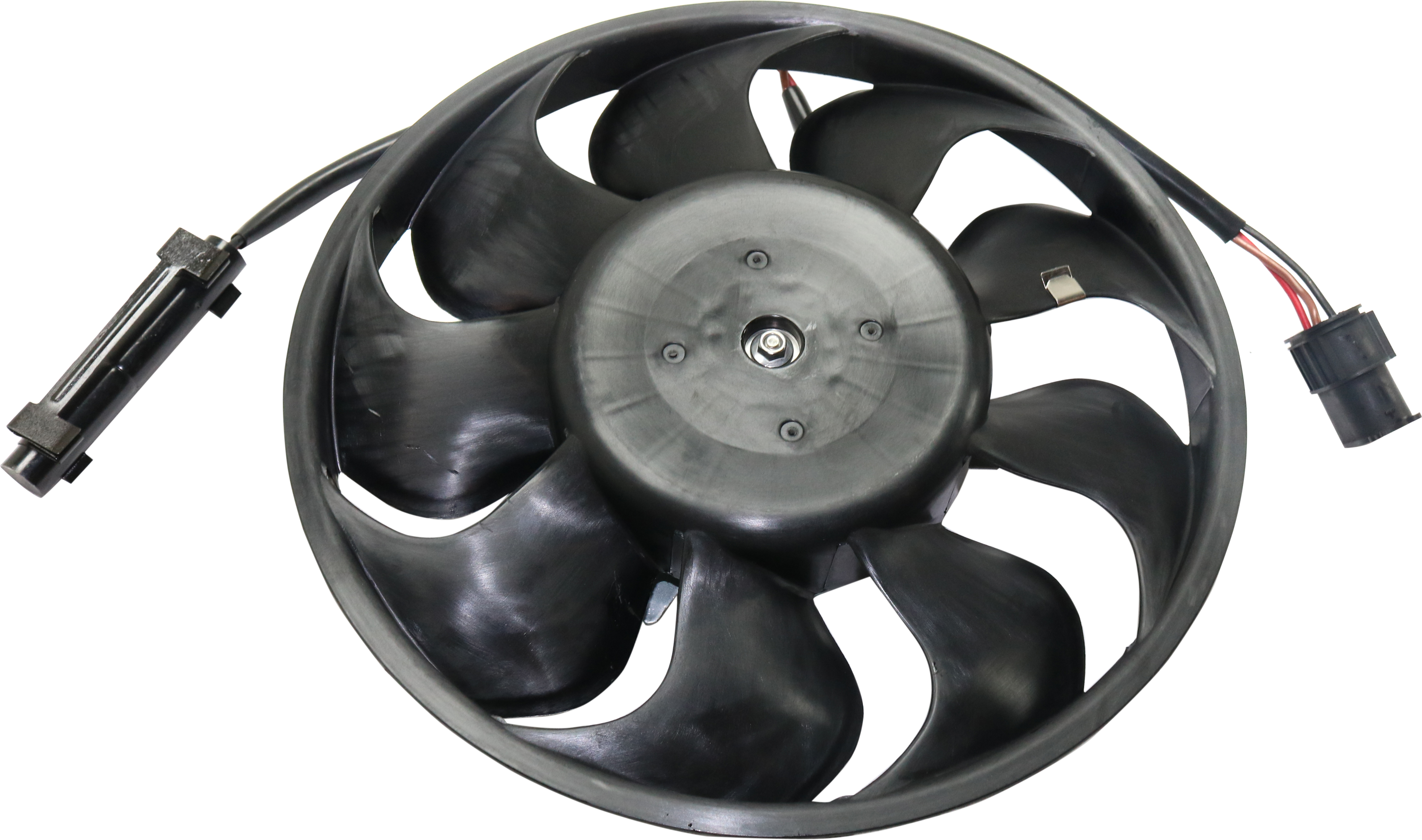 AM 911-99-04 BOXSTER 97-04 RADIATOR FAN BLADE MOTOR ASSY RH=LH 911 Exc. GT2 Turbo Mdls Conv Cpe SKU RP16090001 OEM 99662413500
