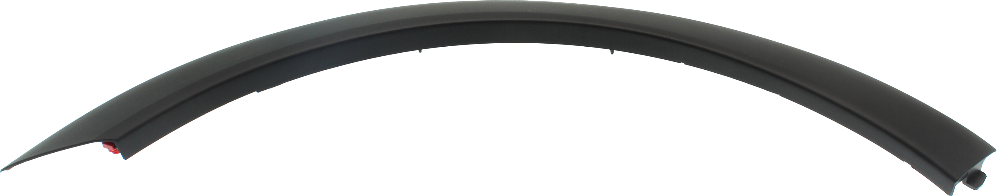 AM CAYENNE CAYENNE HYBRID 11-18 FRONT WHEEL OPENING MOLDING LH Rear Section 2 Piece Txtd Blk SKU RP22130004 Partslink PO1290104 OEM 958559727009B9