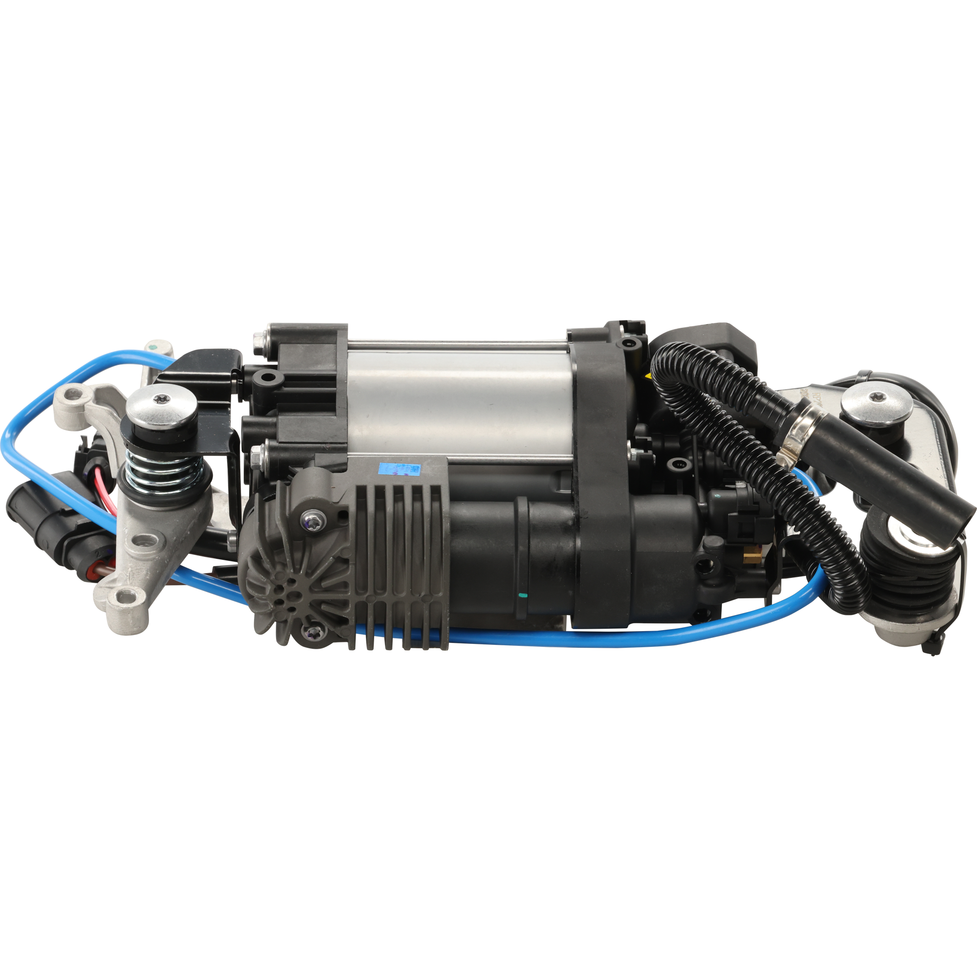 AM CAYENNE 13-16 TOUAREG 11-18 AIR SUSPENSION COMPRESSOR w Bracket and Relay 3.0L Eng. Diesel SKU RP28260001 OEM 95835890102-95835890100-7P0616