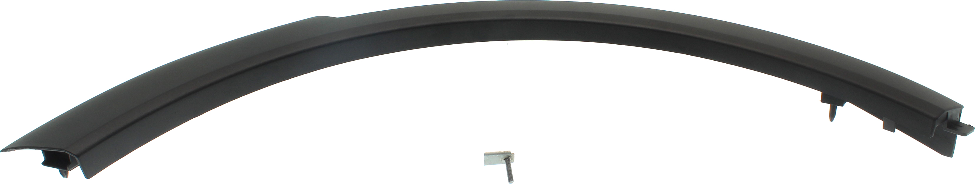AM CAYENNE 11-18 REAR WHEEL OPENING MOLDING RH Center Section 3 Piece Fender Trim Txtd Blk SKU RP55390003 Partslink PO1791105 OEM 958559828009B9