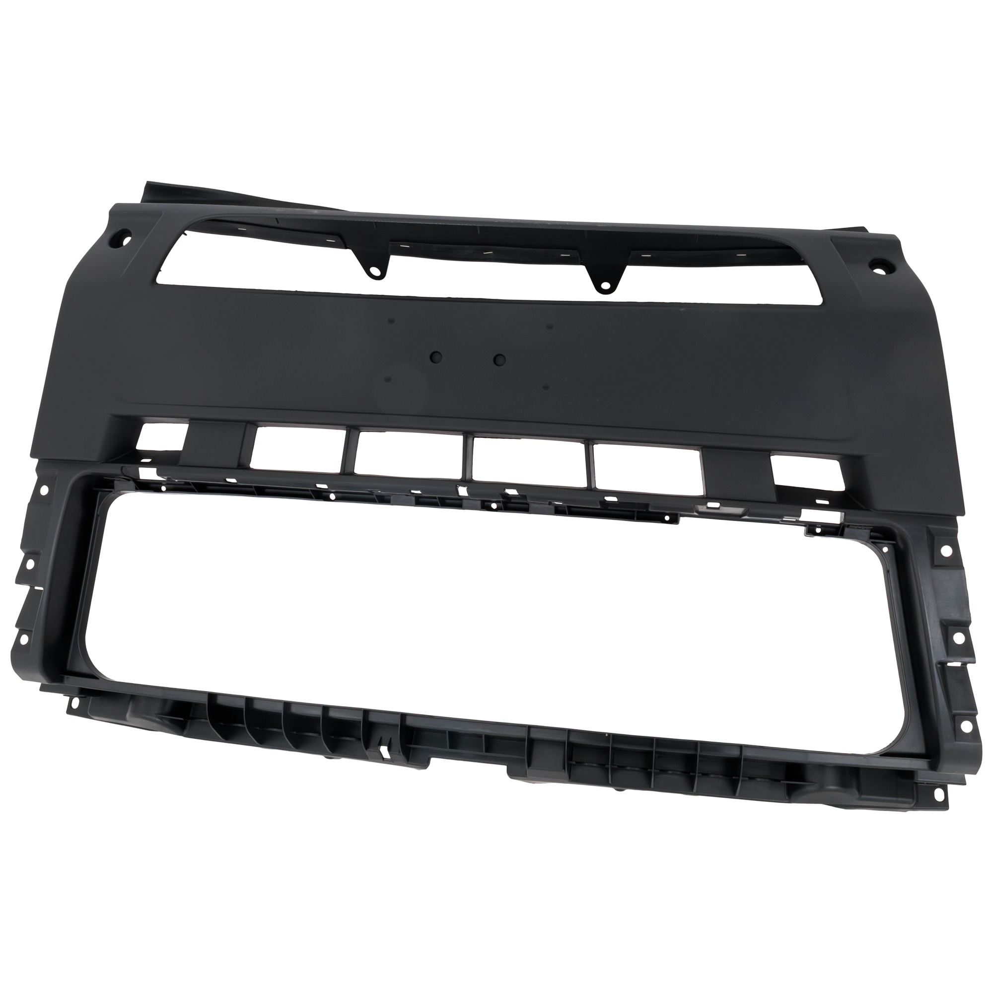 AM PROMASTER VAN 22-22 FRONT BUMPER COVER Center Textured Black w o Parking Aid Sensor Holes and Collision Warning SKU RR01030010 Partslink CH1000A59 OEM 7HS44JXWAA