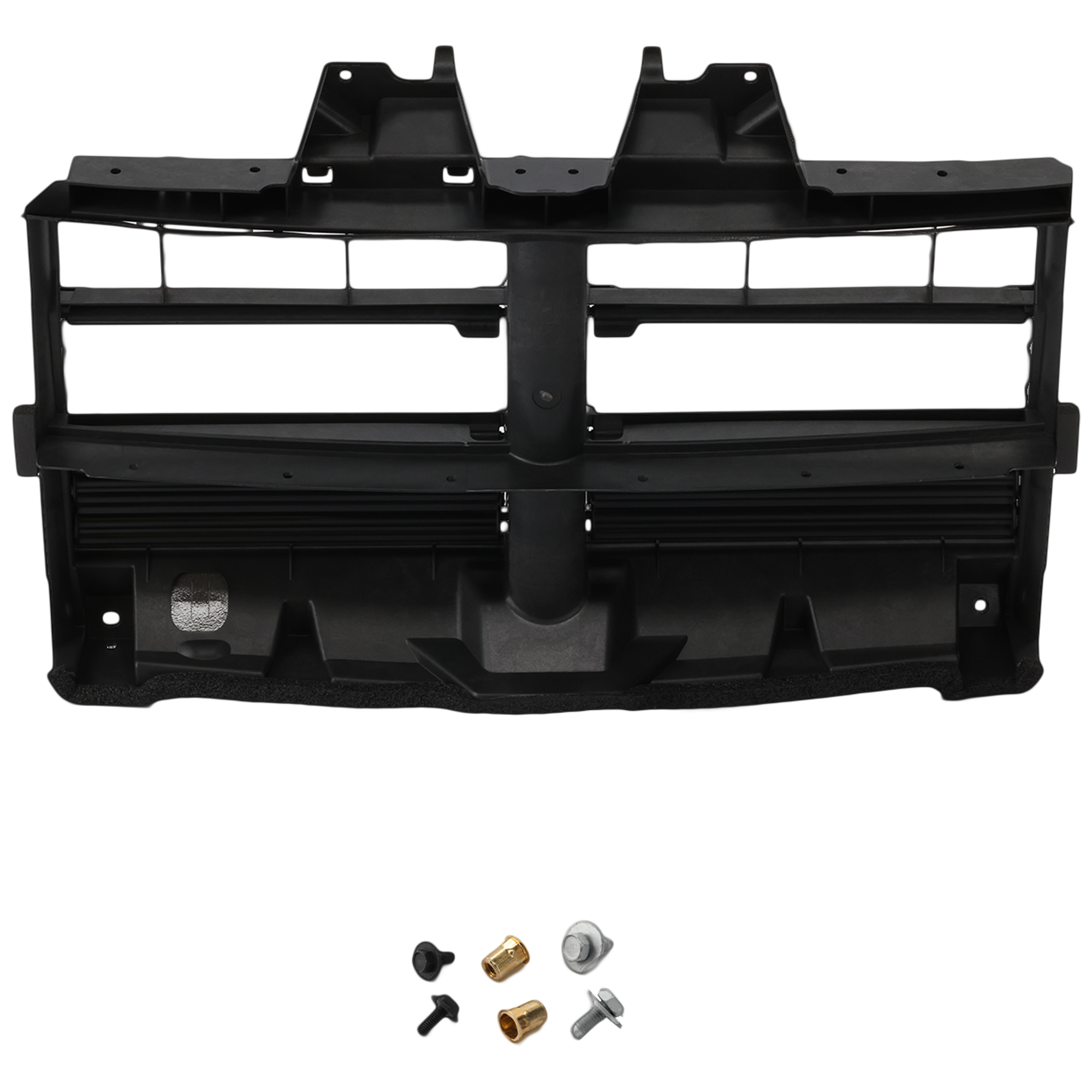 AM RAM 1500-14-18 ACTIVE GRILLE SHUTTER 3.0L Eng. w Ram Logo Type 1 w Chrome Trim and Actuator Includes 19-19 Ram 1500 Classic w Actuator and Motor CAPA SKU RR07580005Q Partslink CH1206120C OEM 68297699AB