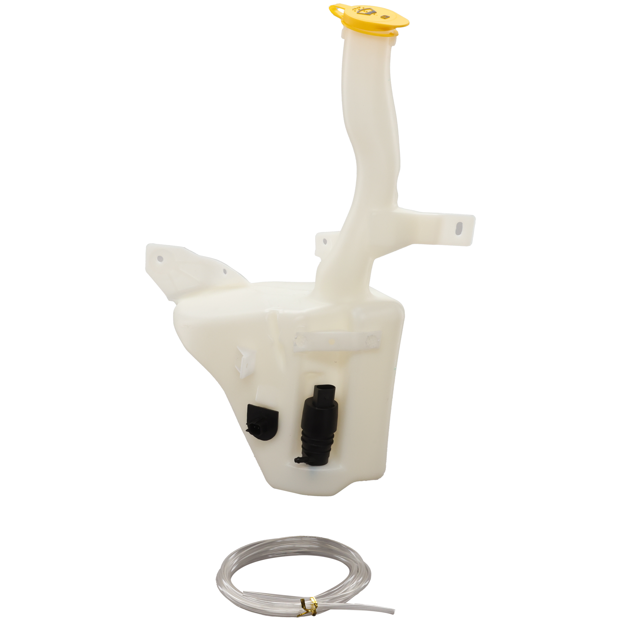 AM RAM 2500-3500-19-24 WASHER RESERVOIR Assembly w Cap Pump and Sensor SKU RR37050005 Partslink CH1288284 OEM 68440464AA PFM
