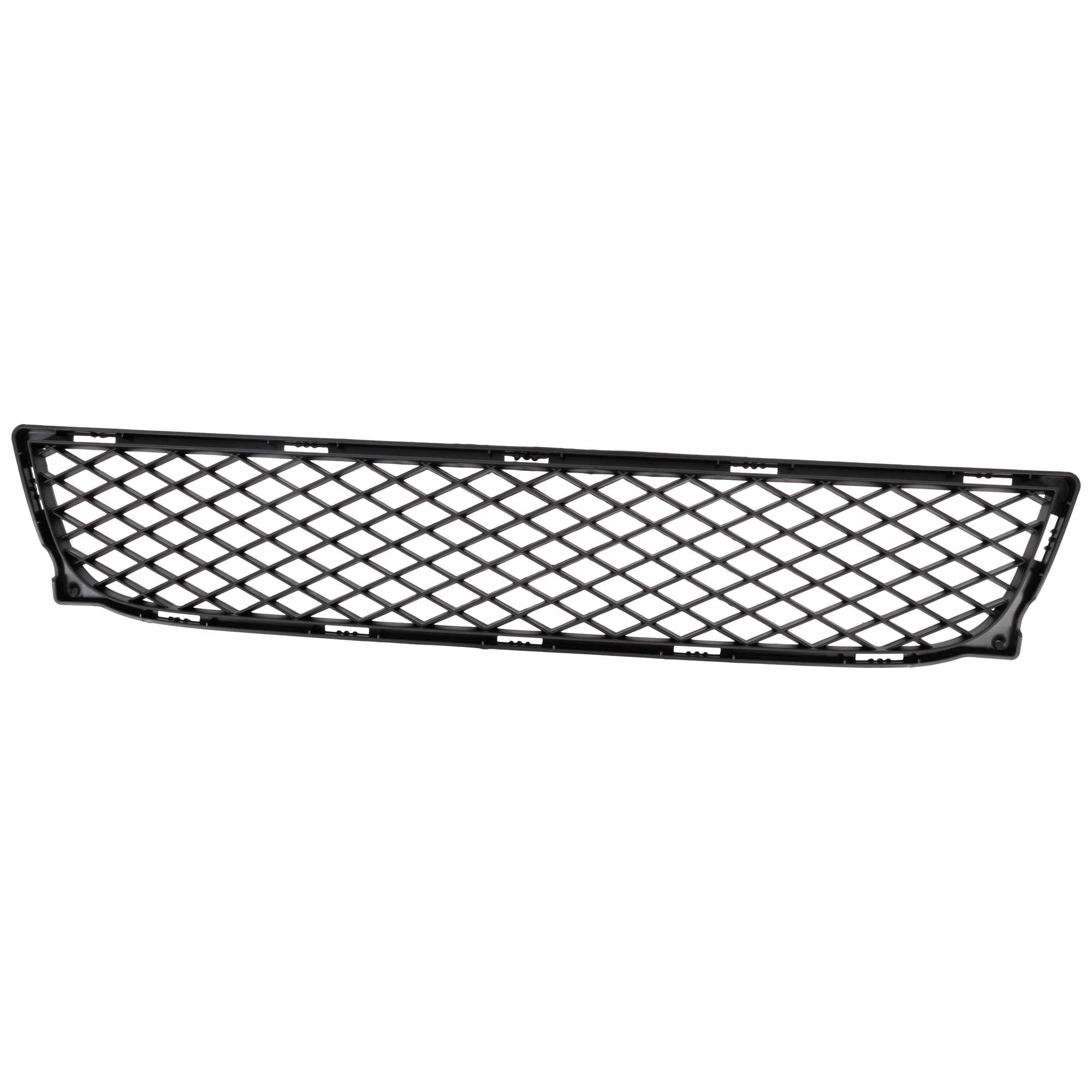AM FORTWO 10-12 FRONT BUMPER GRILLE Textured Black Brabus Passion Pure Models Convertible Coupe SKU RS01530008 Partslink SM1036100 OEM 4518880023C22A