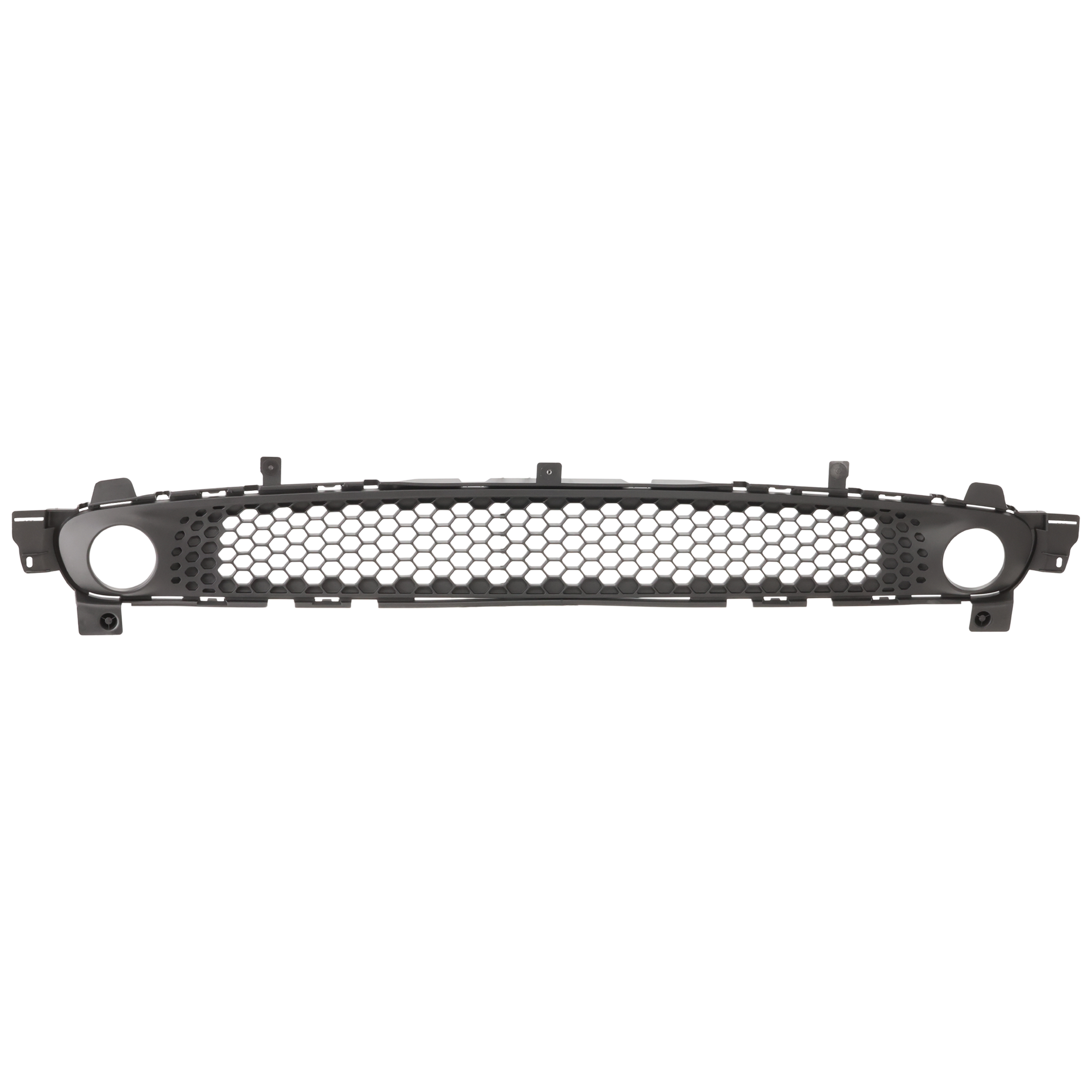 AM FORTWO 16-17 FRONT BUMPER GRILLE Textured Black w o Collision Warning Exc. Electric Drive Model Convertible Coupe SKU RS01530012 Partslink SM1036104 OEM 4538880523