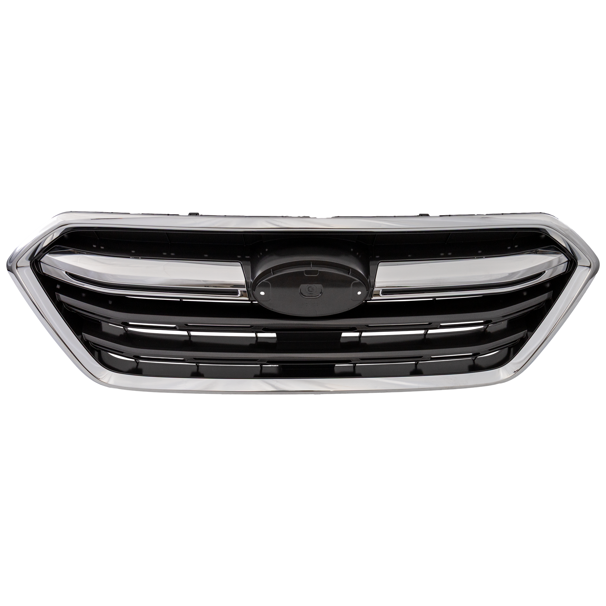 AM OUTBACK 18-19 GRILLE Paintable Shell and Insert w Chrome Trim 18-18 w o 50th Anniversary Edition SKU RS07010008 Partslink SU1200172 OEM 91121AL17B