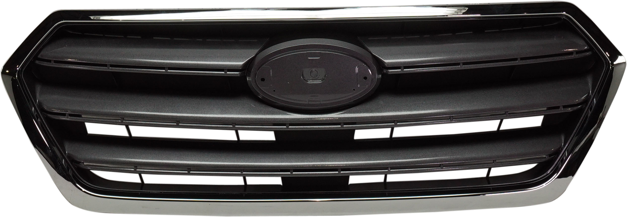 AM LEGACY 17-17 GRILLE Dark Gray Shell and Insert w Chrome Trim SKU RS07010011 Partslink SU1200178 OEM 91121AL10A