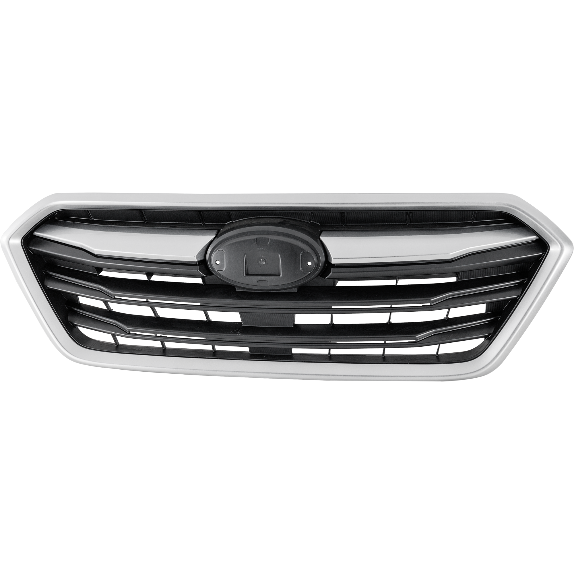 AM LEGACY 18-19 GRILLE Textured Black w Silver Trim and Molding 18-18 w o 50th Anniversary Edition SKU RS07010020 Partslink SU1200180 OEM 91121AL18A