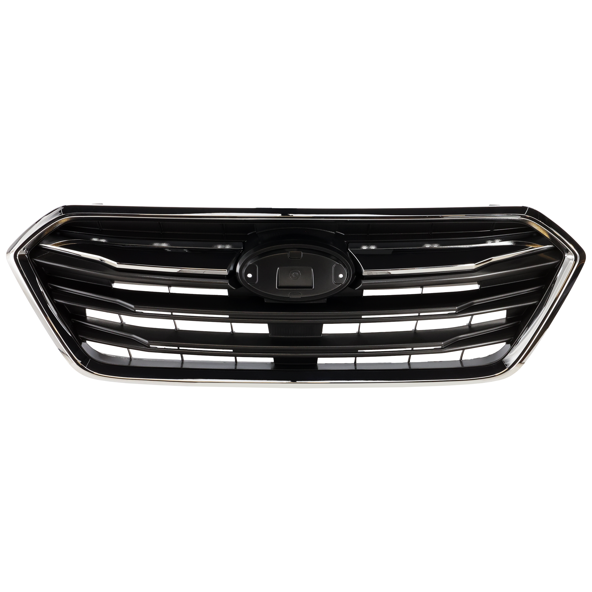AM LEGACY 18-19 GRILLE Painted Dark Gray w Chrome Molding and Frame 18-18 w o 50th Anniversary Edition SKU RS07010021 Partslink SU1200181 OEM 91121AL19A