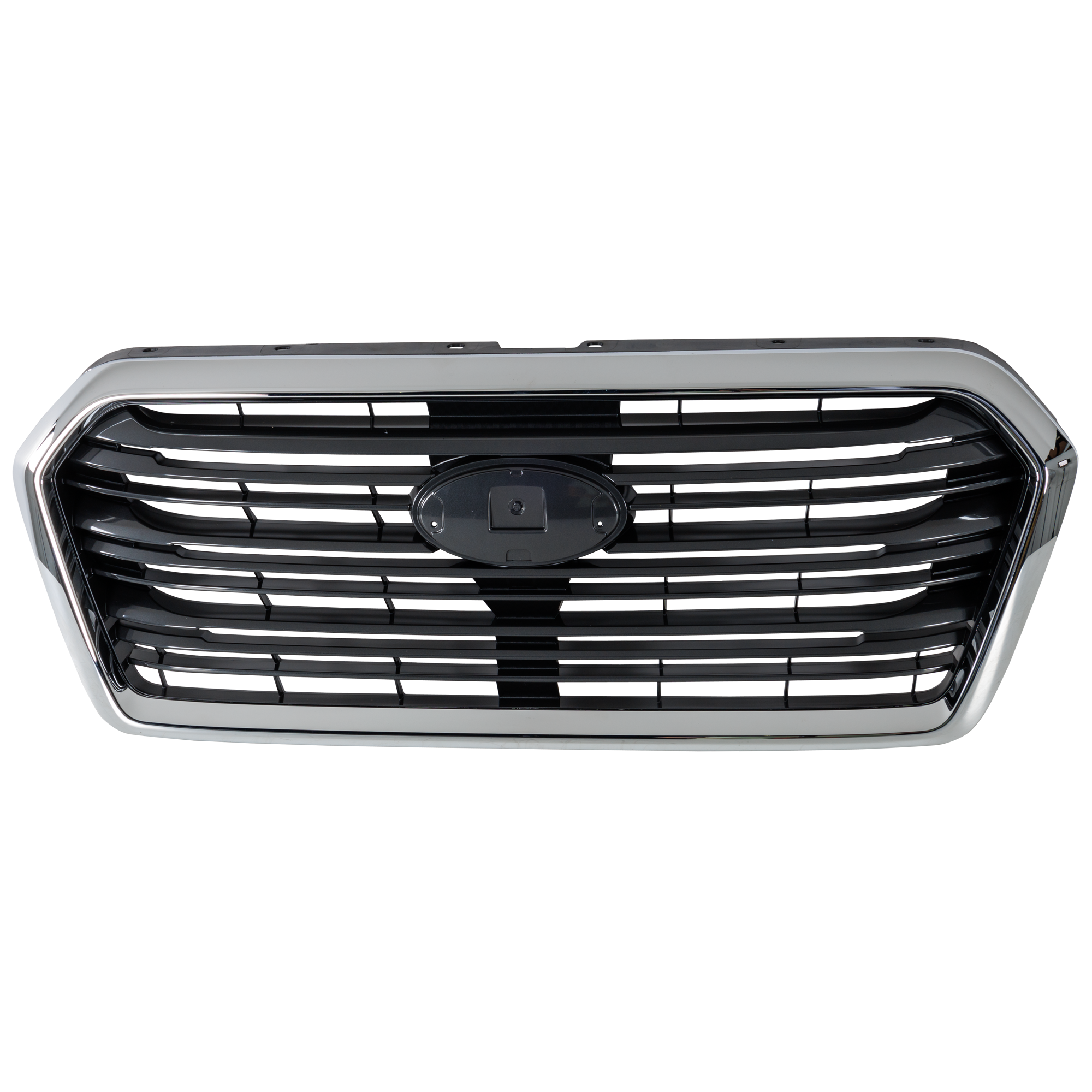 AM ASCENT 19-22 GRILLE Chrome Shell w Painted Silver Gray Trim Base Convenience Limited Premium Models CAPA SKU RS07010023Q Partslink SU1200182C OEM 91121XC00A