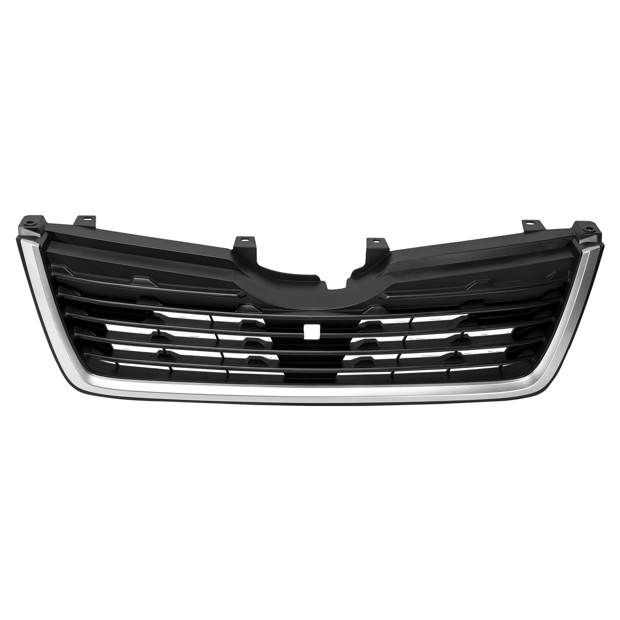 AM FORESTER 19-21 GRILLE Painted Silver Shell Textured Black Insert Base Premium Convenience Models SKU RS07010024 Partslink SU1200187 OEM 91121SJ100
