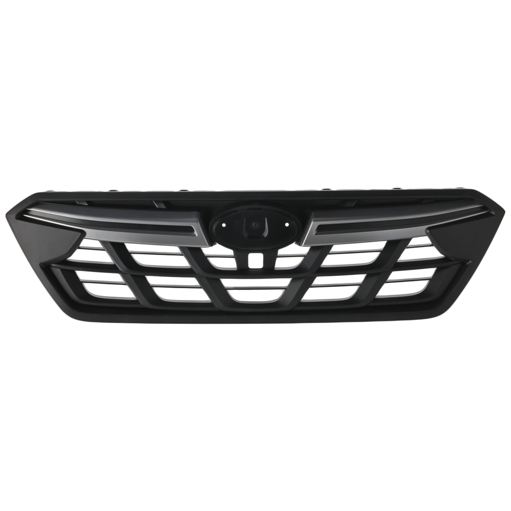 AM CROSSTREK 21-23 GRILLE Textured Black Shell and Insert w Black Molding and Frame Premium Convenience Sport Touring Models CAPA SKU RS07010034Q Partslink SU1200196C OEM 91121FL501