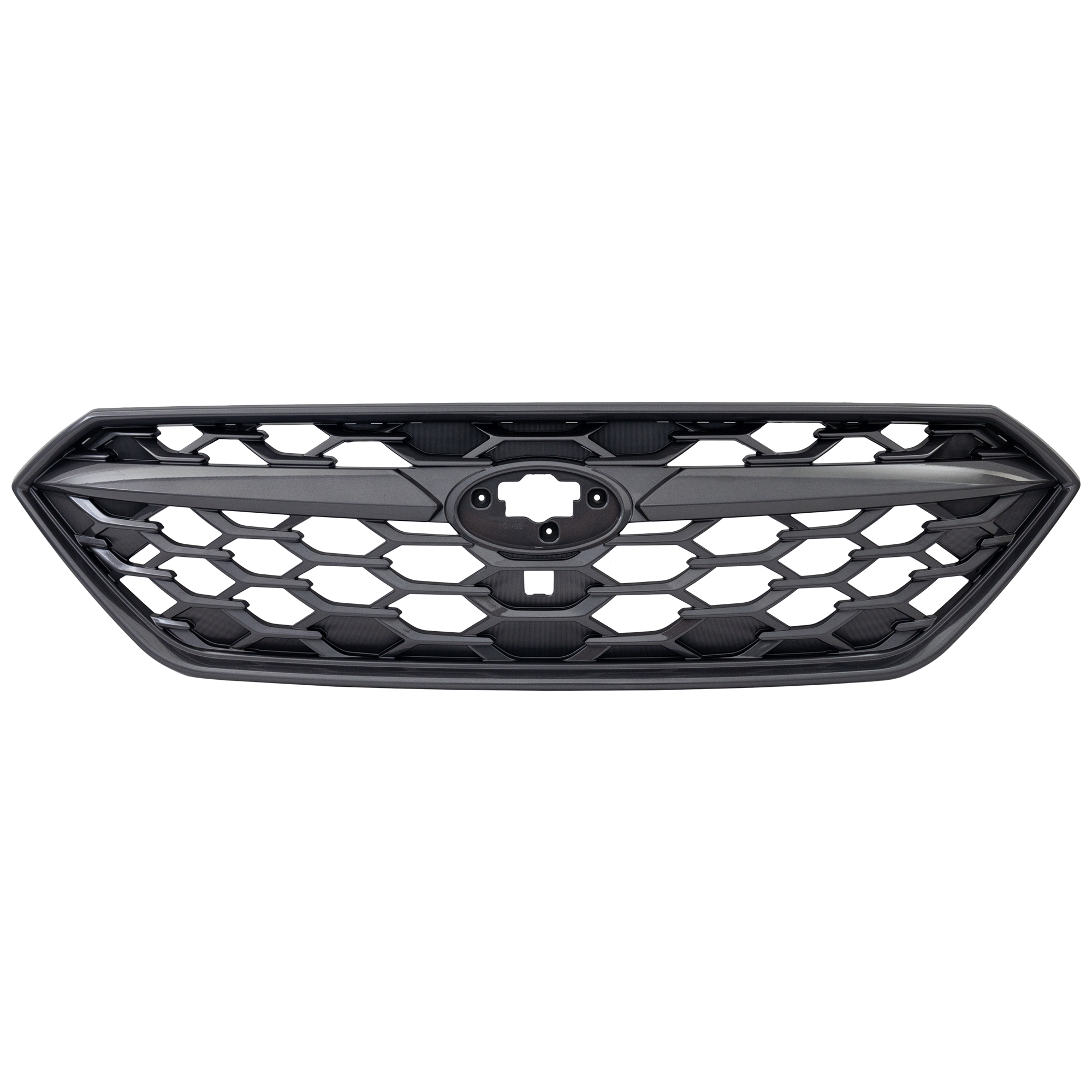 AM WRX 22-23 GRILLE Painted Gray Shell and Insert w Emblem CAPA SKU RS07010044Q Partslink SU1200198C OEM 91121VC200