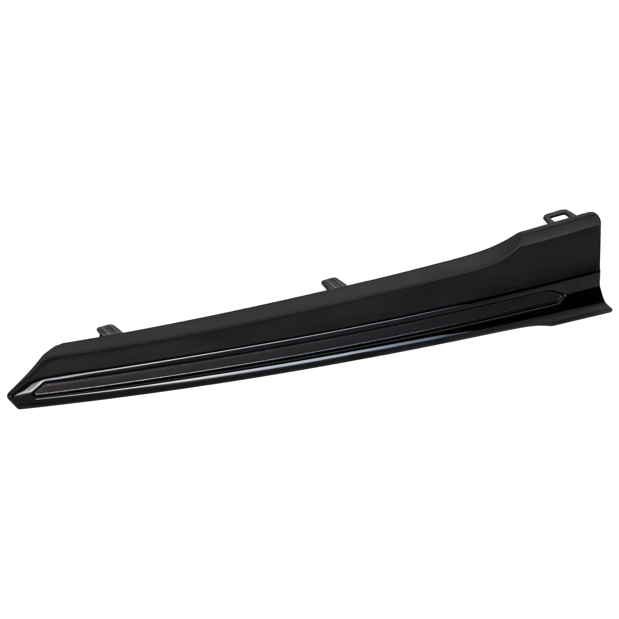 AM IMPREZA 17-19 GRILLE MOLDING RH Gloss Black w o 50th Anniversary Edition Sedan Wagon SKU RS07070007 Partslink SU1213104 OEM 91123FL00B