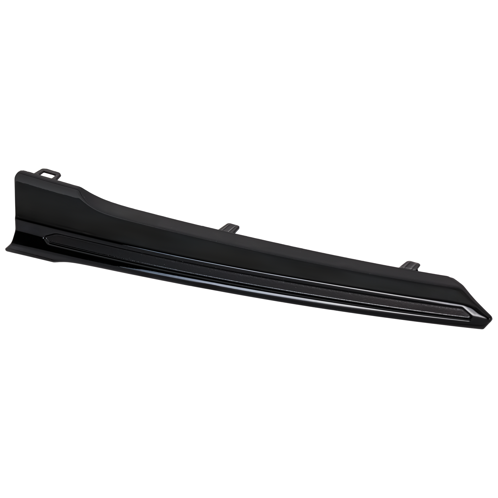 AM IMPREZA 17-19 GRILLE MOLDING LH Gloss Black w o 50th Anniversary Edition Sedan Wagon SKU RS07070008 Partslink SU1212104 OEM 91123FL01B