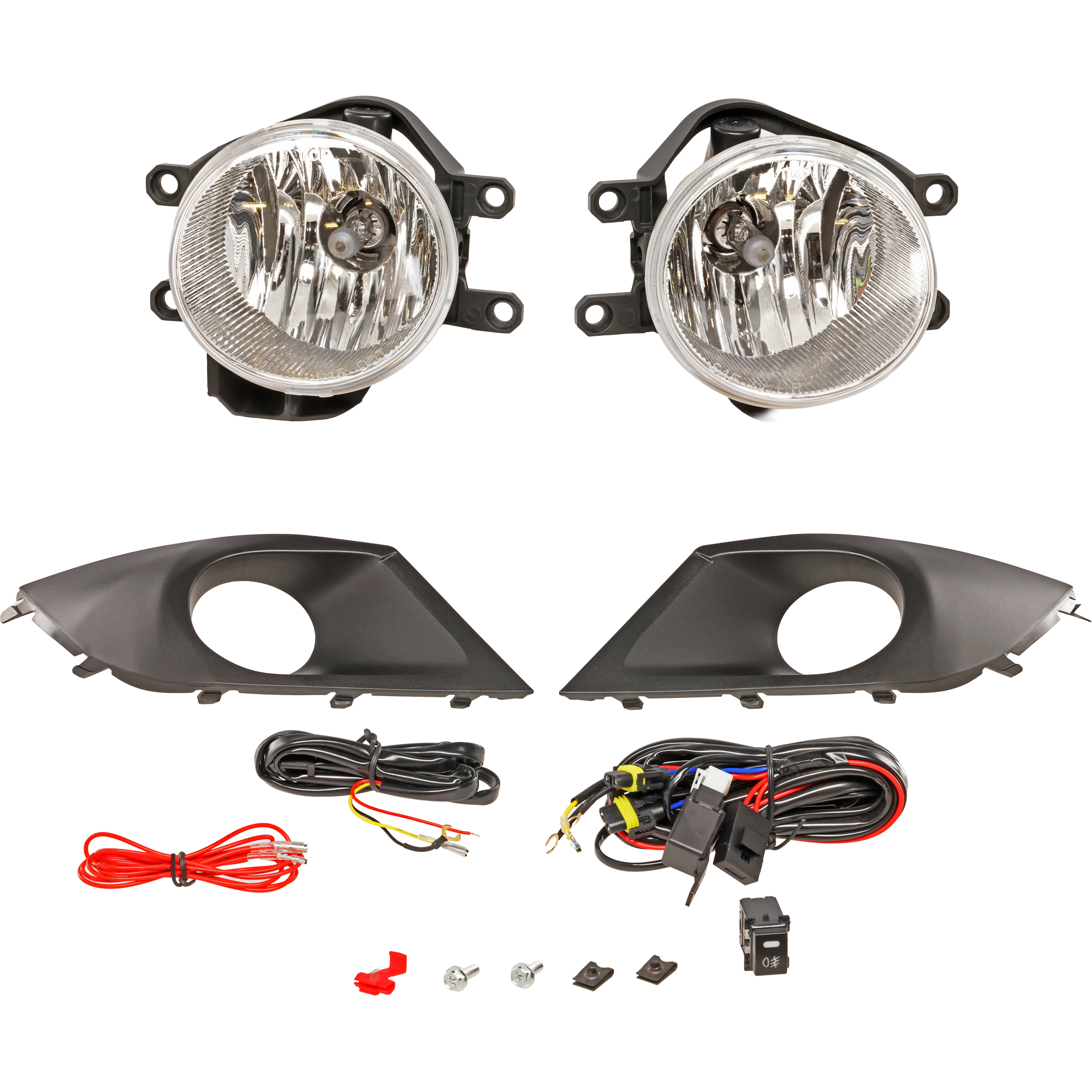AM LEGACY 15-17 FOG LAMP RH AND LH Assembly Clear Halogen Lens w o Driver Assist System SKU RS10750020A Partslink SU2593124 SU2592124 OEM 84501AL00A 84501AL01A