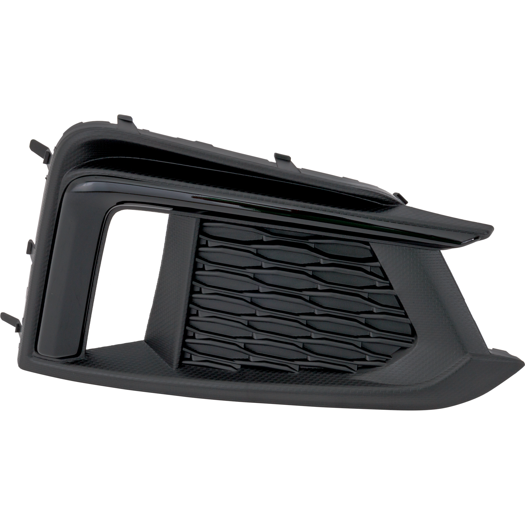 AM IMPREZA 17-19 FOG LAMP COVER LH Textured Glossy Black w Daytime Running Light SKU RS10770006 Partslink SU1038129 OEM 57731FL29A
