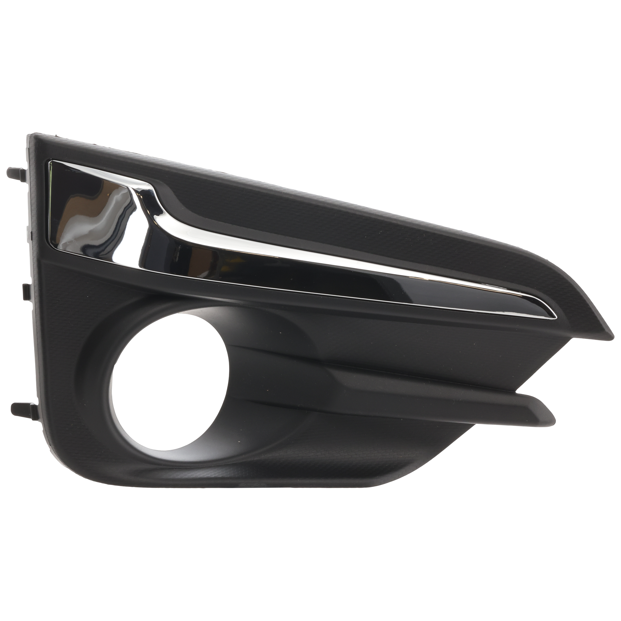 AM IMPREZA 17-19 FRONT FOG LAMP MOLDING RH Primed w Holes for Chrome Trim SKU RS10820001 Partslink SU1039113 OEM 57731FL040