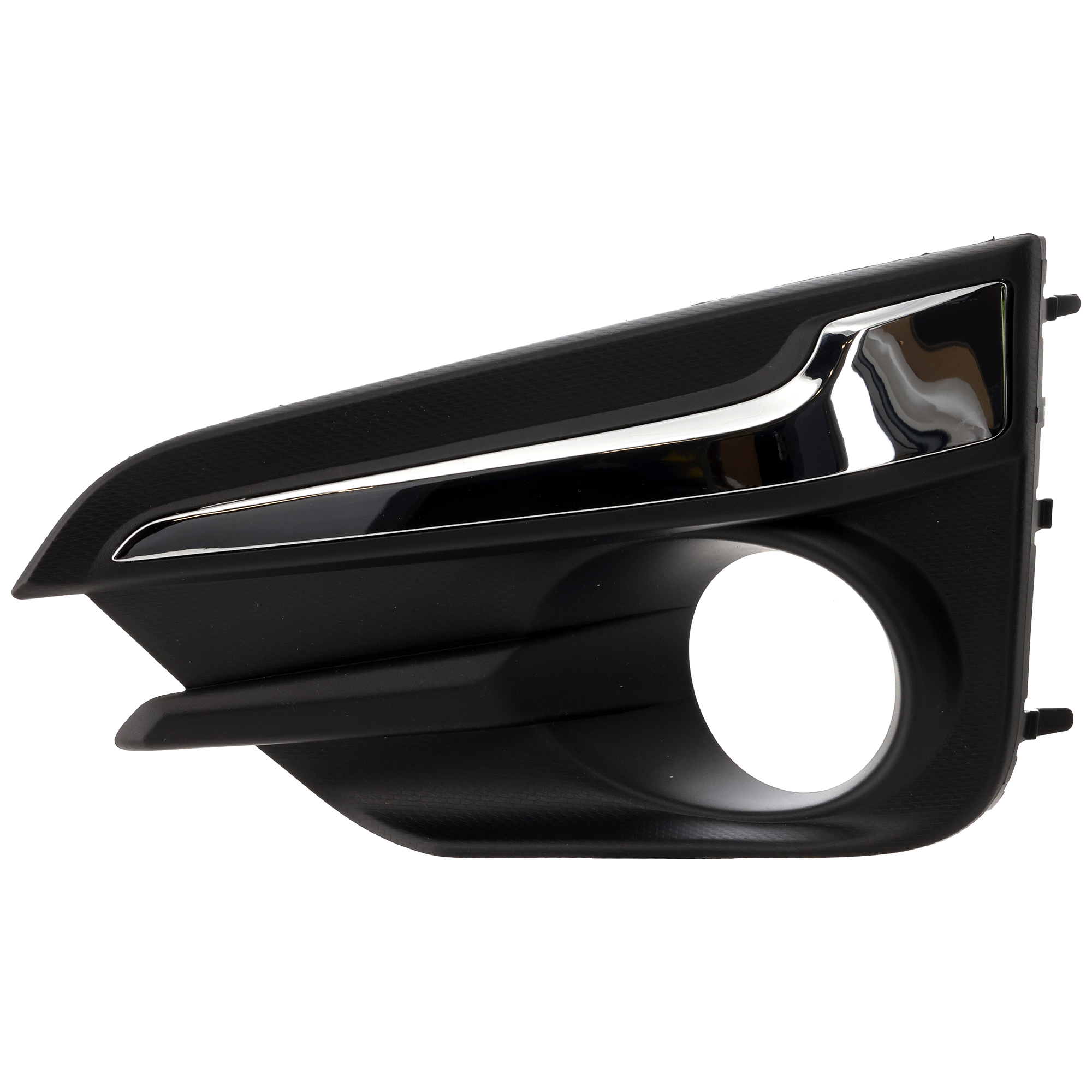 AM IMPREZA 17-19 FRONT FOG LAMP MOLDING LH Primed w Holes for Chrome Trim SKU RS10820002 Partslink SU1038113 OEM 57731FL050