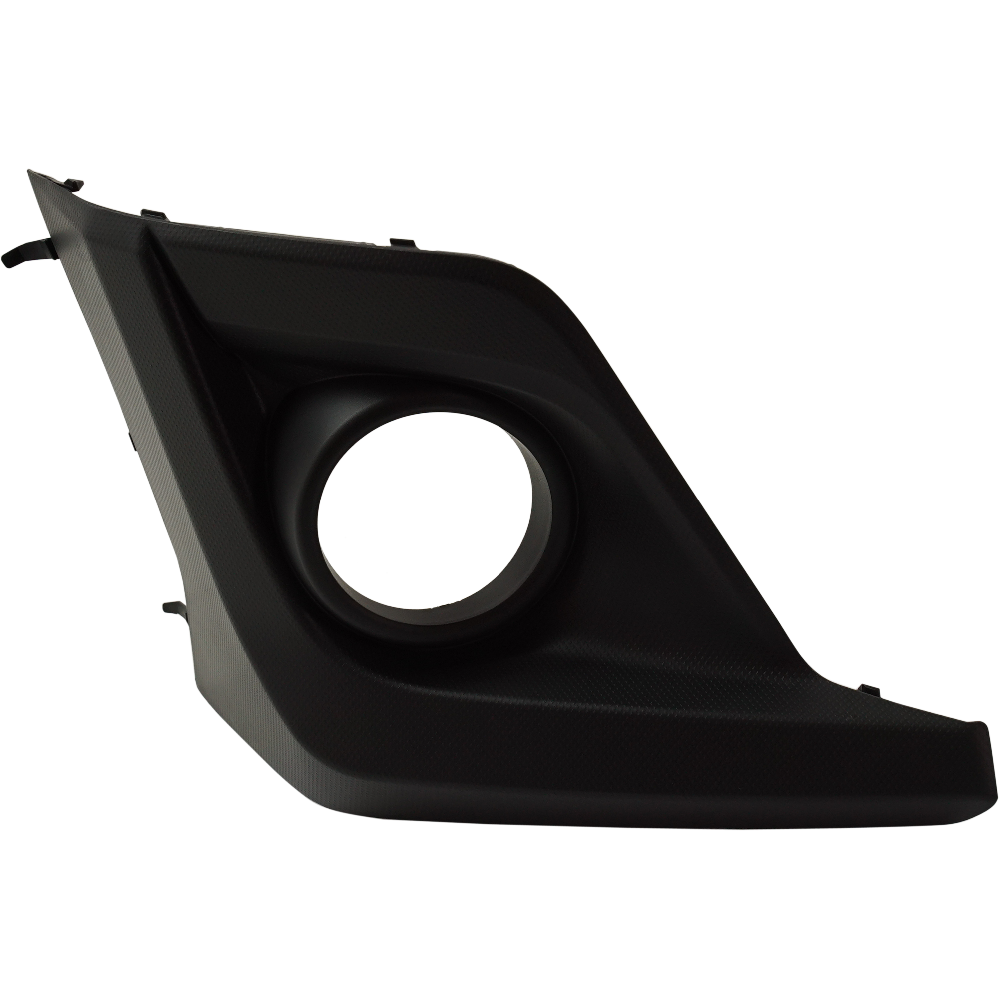 AM CROSSTREK 18-20 FRONT FOG LAMP MOLDING RH Texture Black w Fog Light Holes SKU RS10820005 Partslink SU1039121 OEM 57731FL082-57731FL081