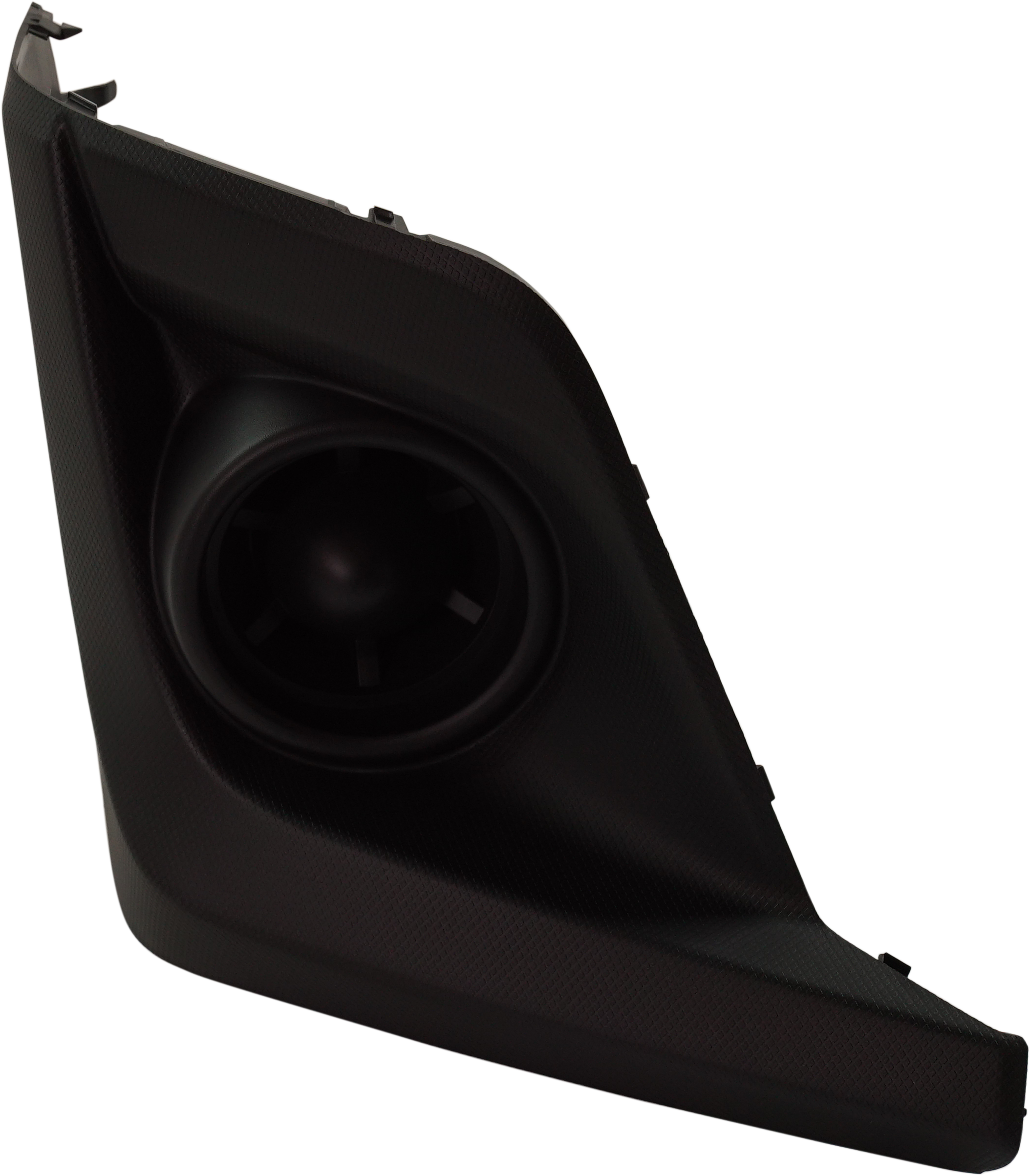 AM CROSSTREK 18-20 FOG LAMP COVER RH Texture Black Exc. Hybrid Model w o Fog Light Holes SKU RS10860001 Partslink SU1039114 OEM 57731FL062