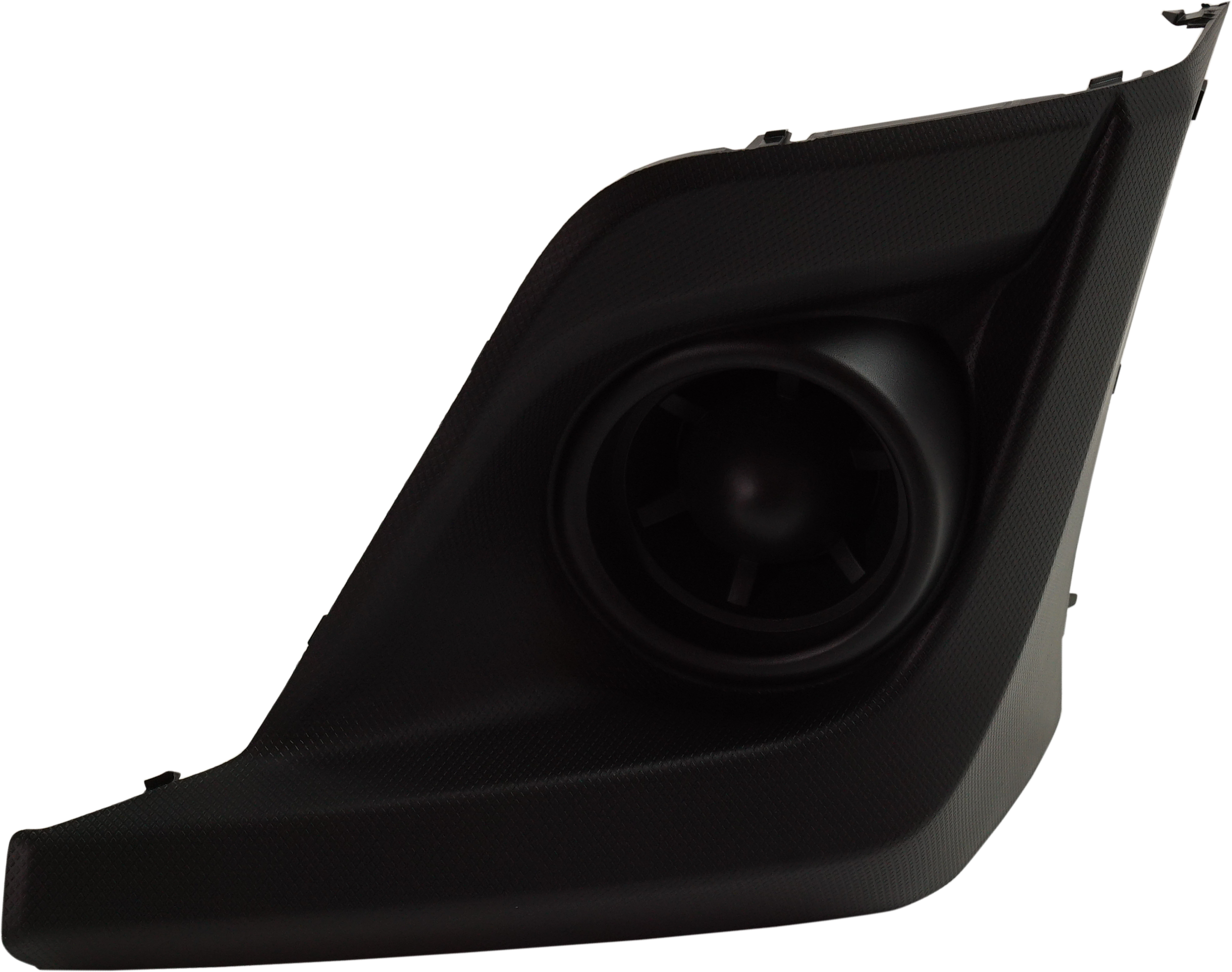 AM CROSSTREK 18-20 FOG LAMP COVER LH Texture Black Exc. Hybrid Model w o Fog Light Holes SKU RS10860002 Partslink SU1038114 OEM 57731FL072