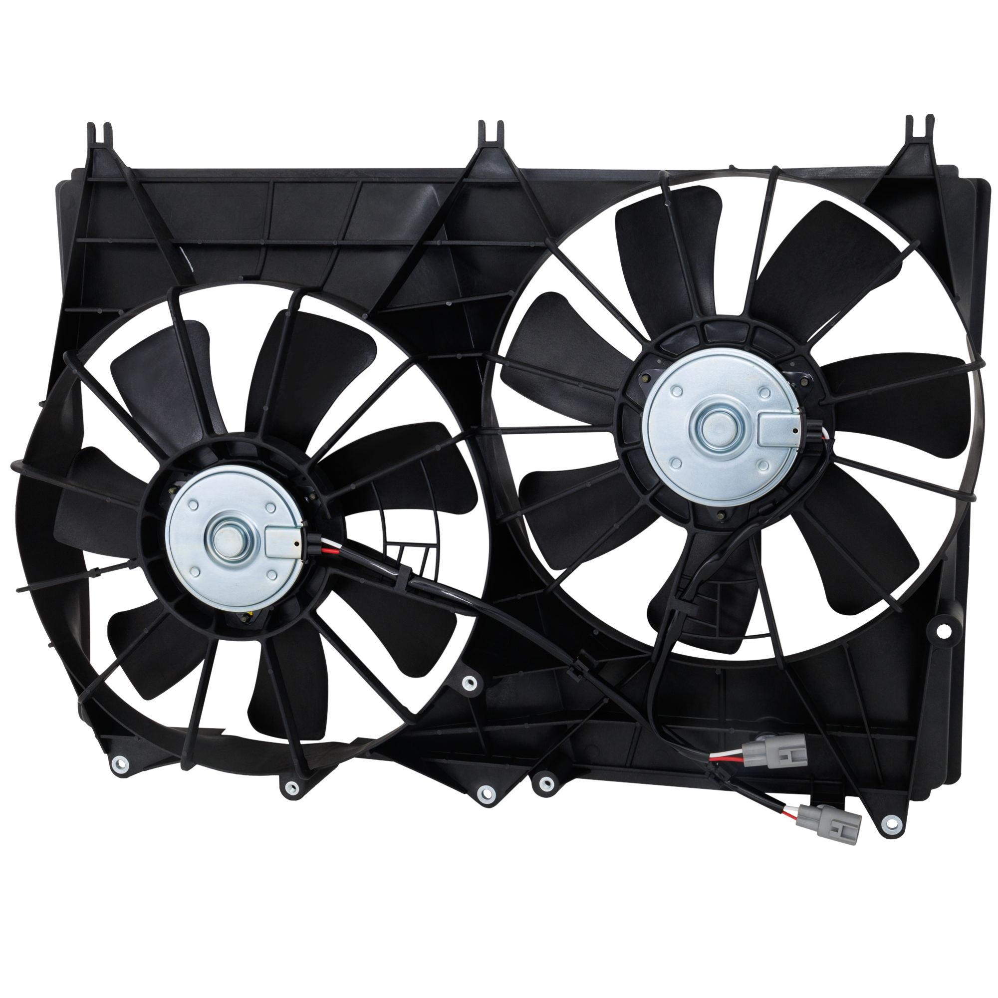 AM GRAND VITARA 06-13 RADIATOR FAN ASSEMBLY Dual Fan 2.4L 2.7L 3.2L Eng. SKU RS16090003 Partslink SZ3115108 SZ3115107 OEM 1776065J00