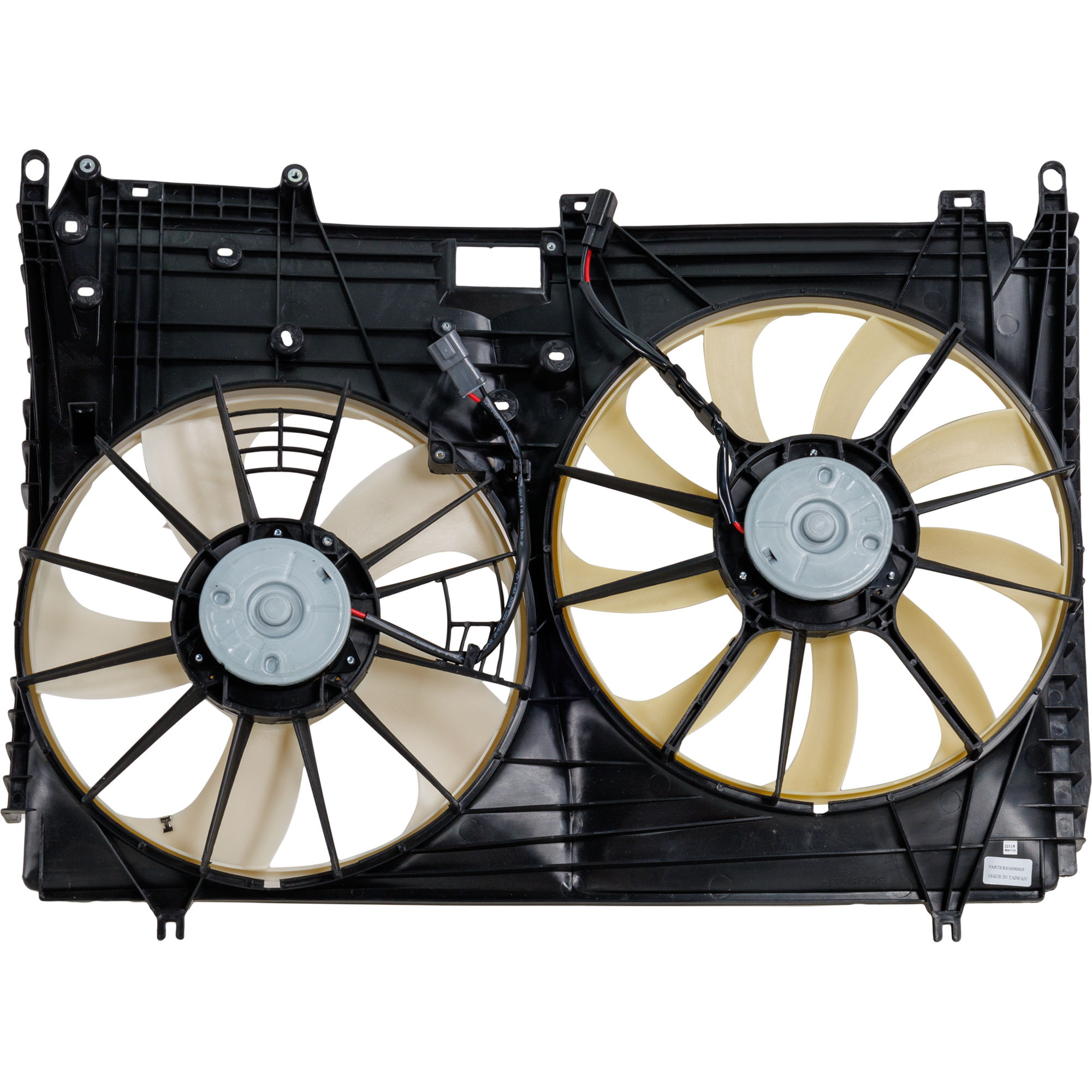 AM ASCENT 19-23 RADIATOR FAN ASSEMBLY Dual Fan 2.4L Eng. w Pulse Modulation SKU RS16090005 Partslink SU3115138 OEM 45122XC00A 45122XC00A PFM