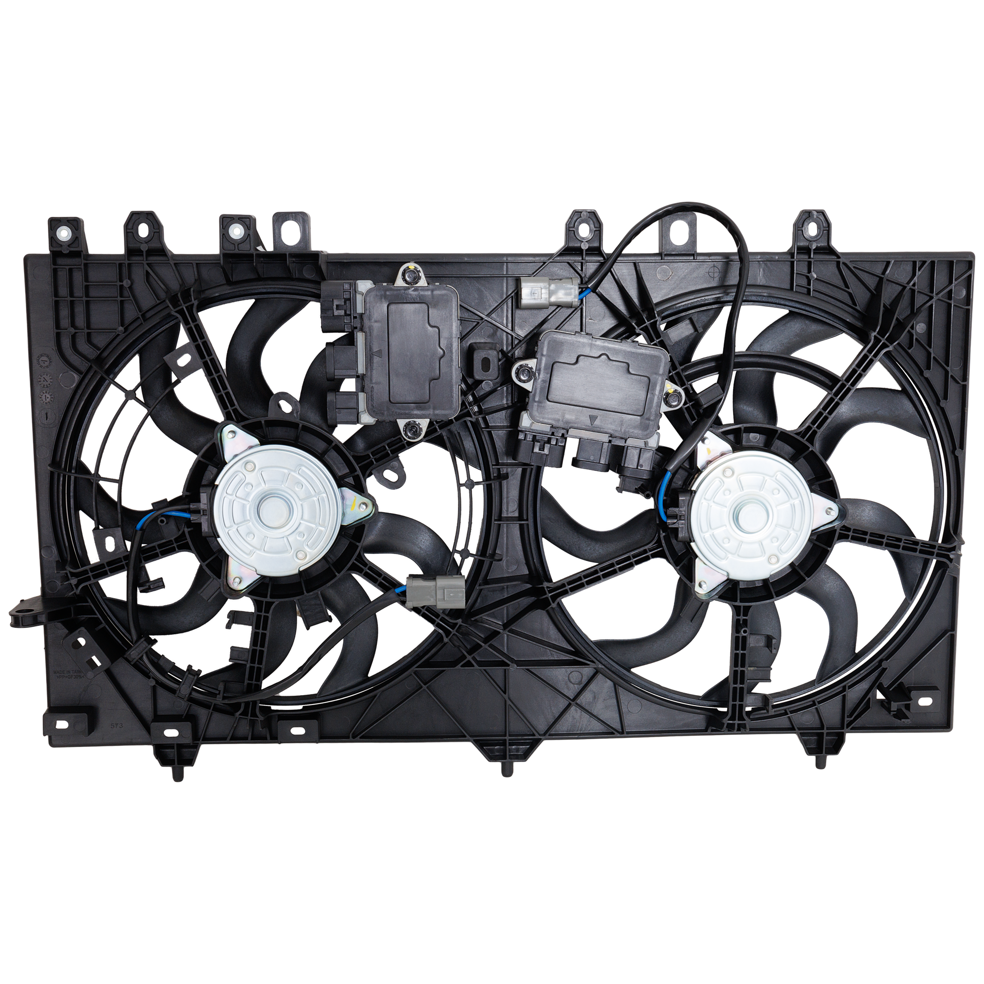 AM LEGACY OUTBACK 20-24 RADIATOR FAN ASSEMBLY Dual Fan 2.4L Turbo Eng. w Control Modules SKU RS16090007 Partslink SU3115140 OEM 45122AN01A PFM