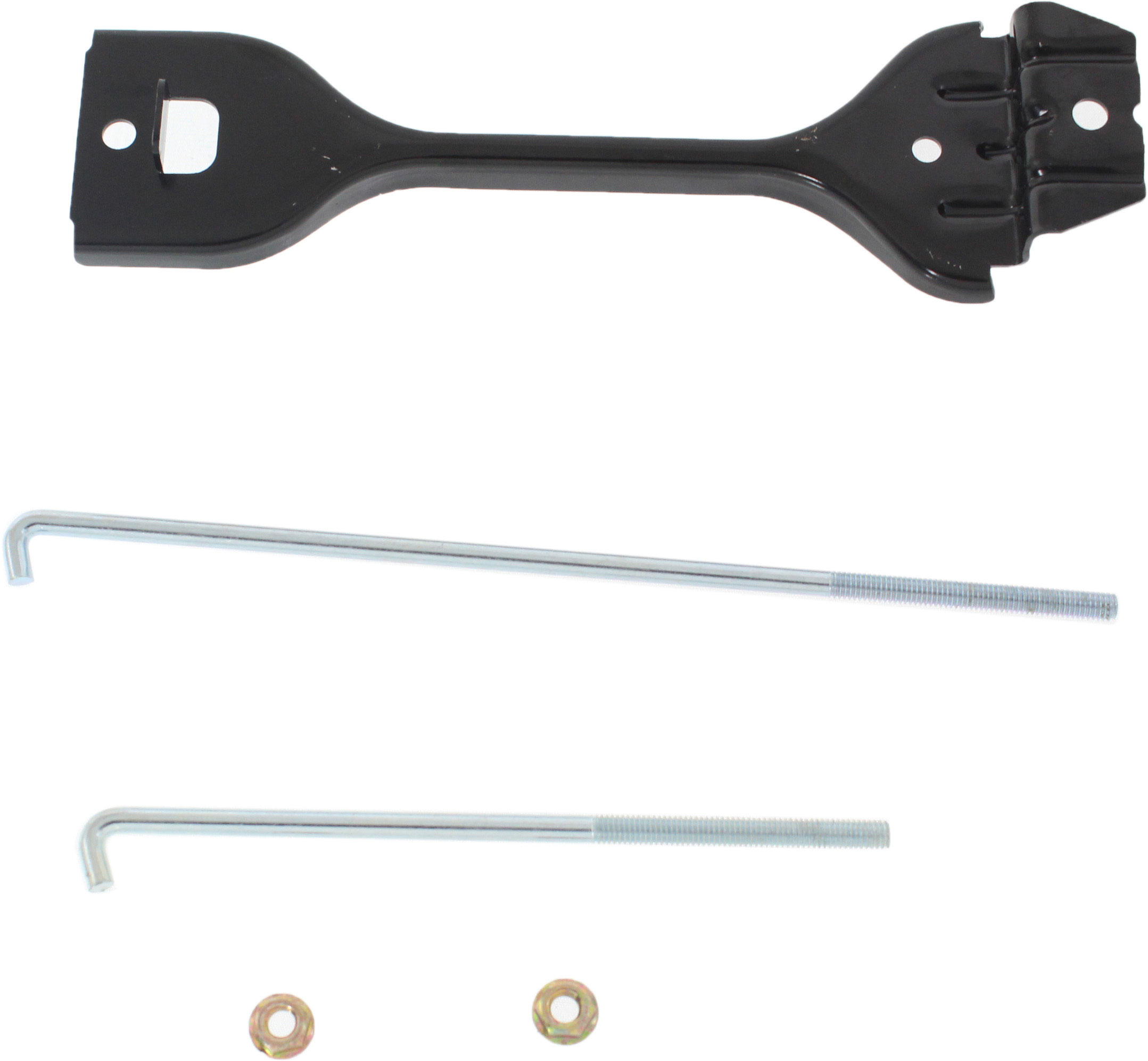 AM IMPREZA 06-16 XV CROSSTREK 13-17 BATTERY HOLD DOWN KIT with J Hook and Nuts SKU RS25140001 OEM 82182AG001