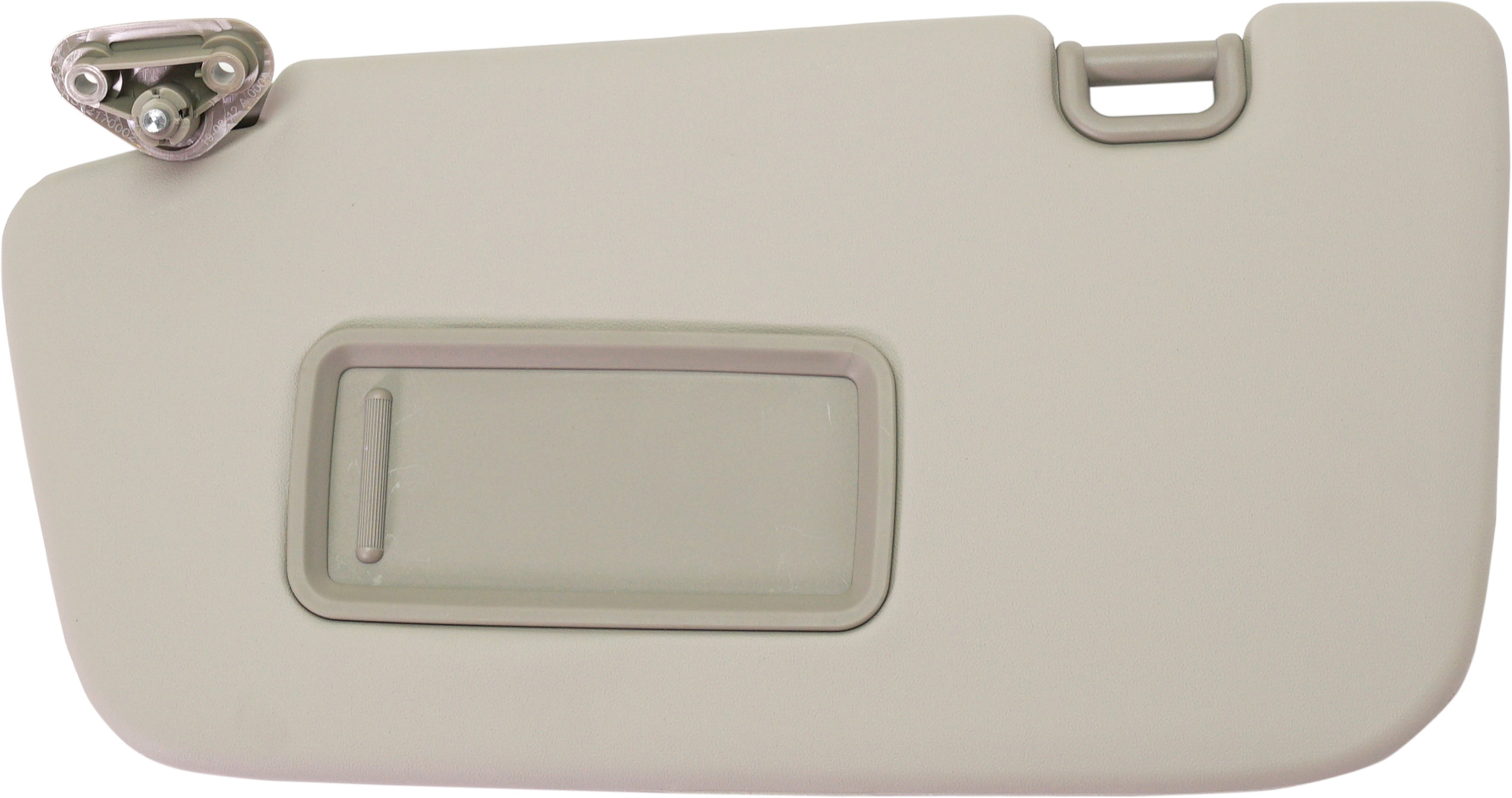 AM IMPREZA 08-11 WRX 08-14 SUN VISOR LH Gray with Mirror SKU RS42170002 Partslink SU2942101 OEM 92011FG032ME