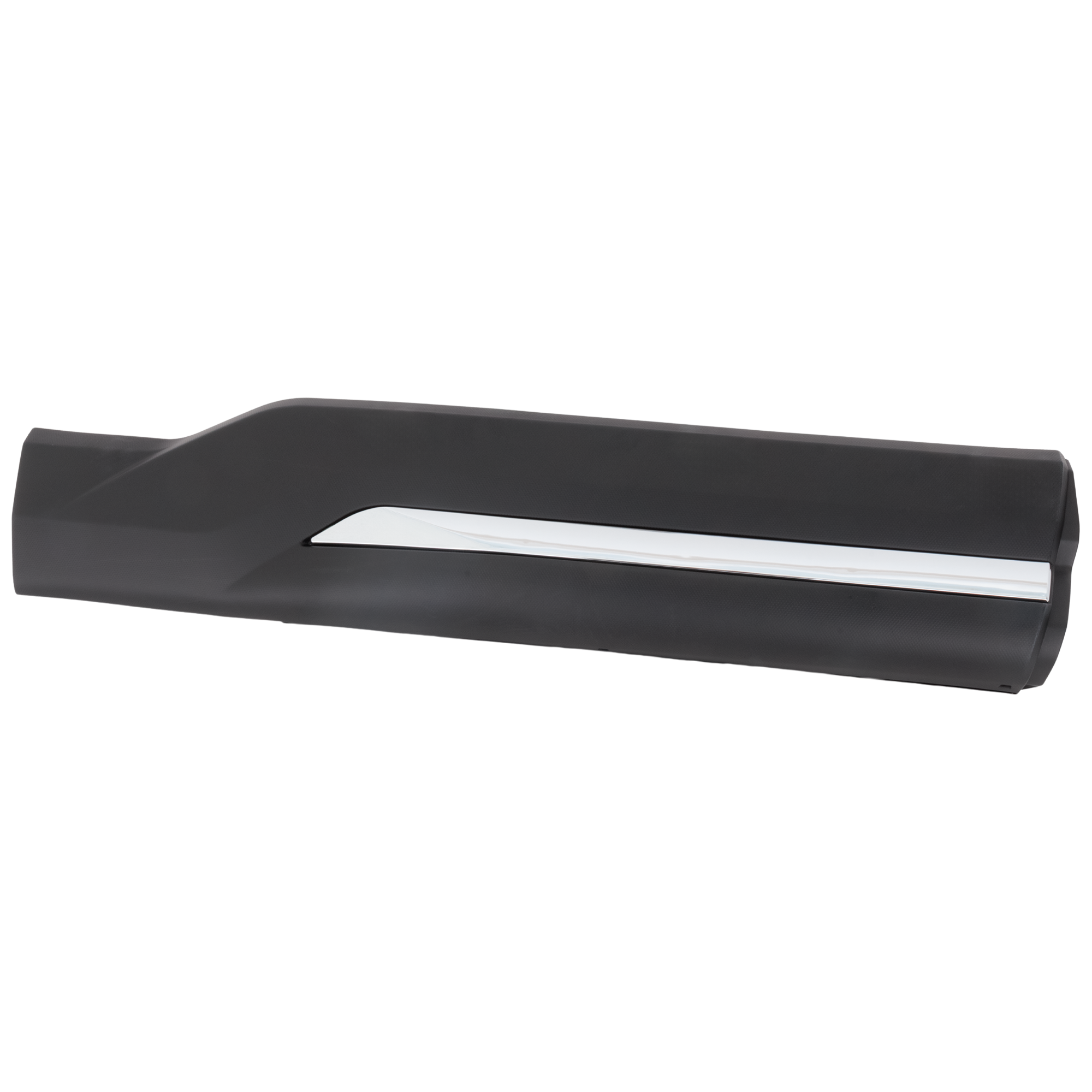 AM ASCENT 19-25 REAR DOOR MOLDING RH Assembly Lower Textured w Chrome Trim SKU RS49090005 Partslink SU1505103 OEM 91112XC18B