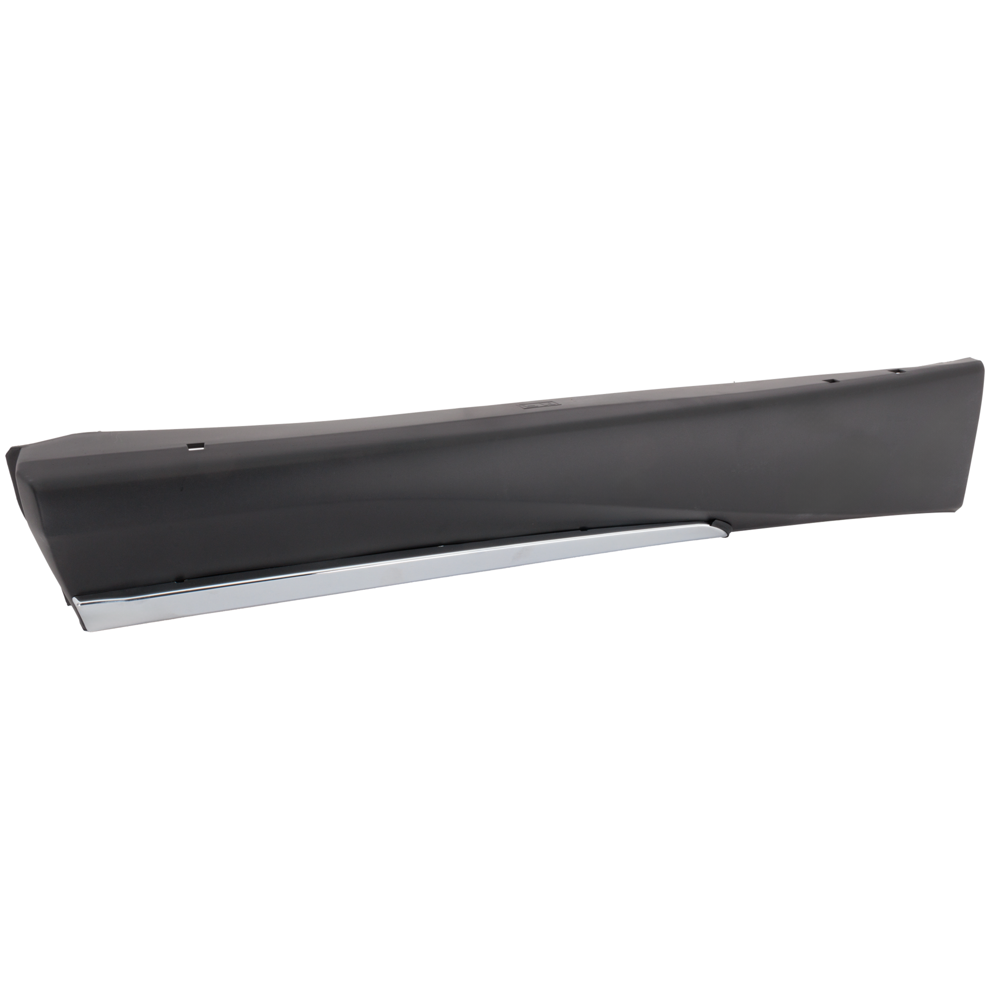 AM FORESTER 14-18 REAR DOOR MOLDING LH Assembly Lower Textured w Chrome Trim SKU RS49090008 Partslink SU1504104 OEM 91112SG252