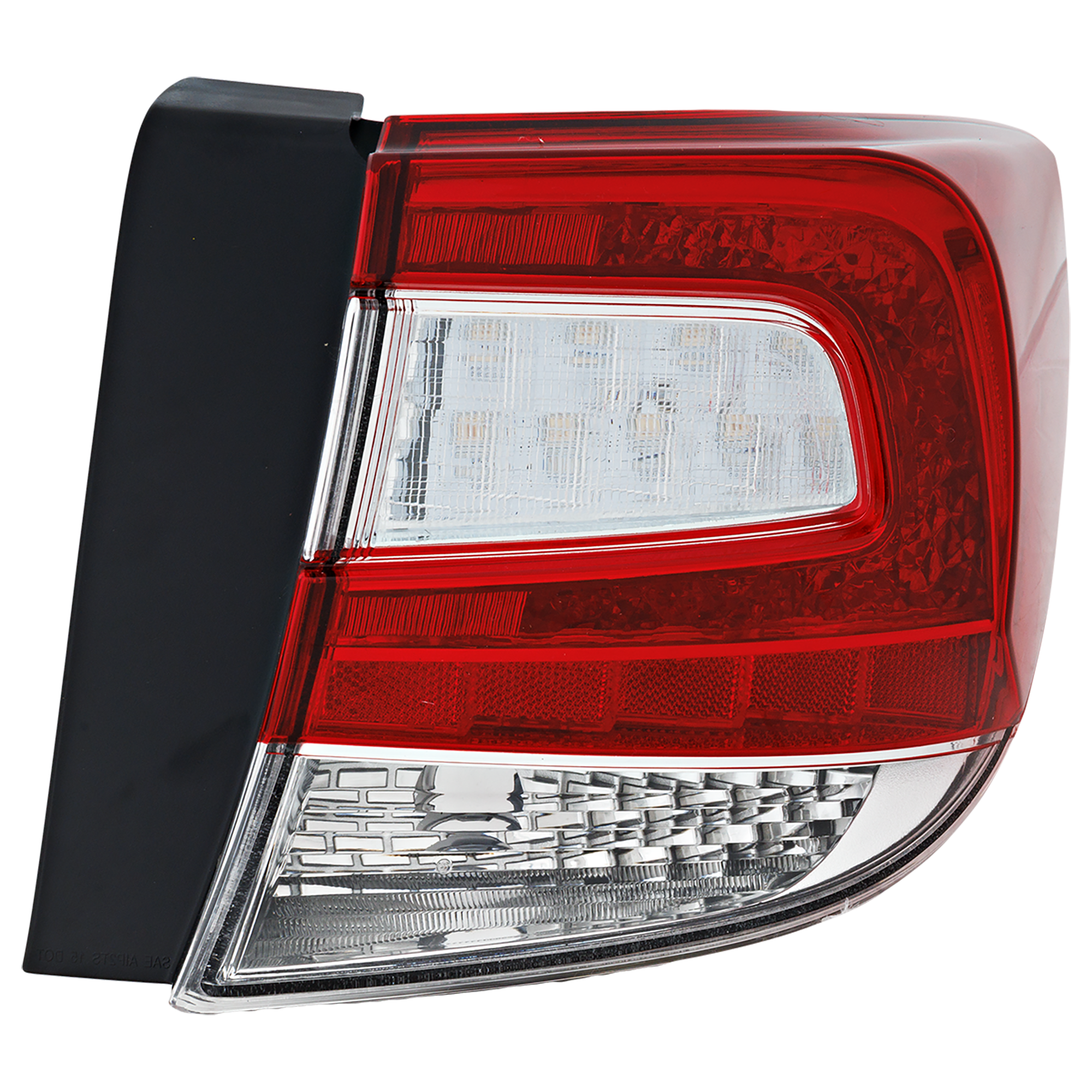 AM IMPREZA 17-22 TAIL LAMP RH Outer Lens and Housing Halogen Sedan CAPA SKU RS73010035UQ Partslink SU2805110C OEM 84912FL10A
