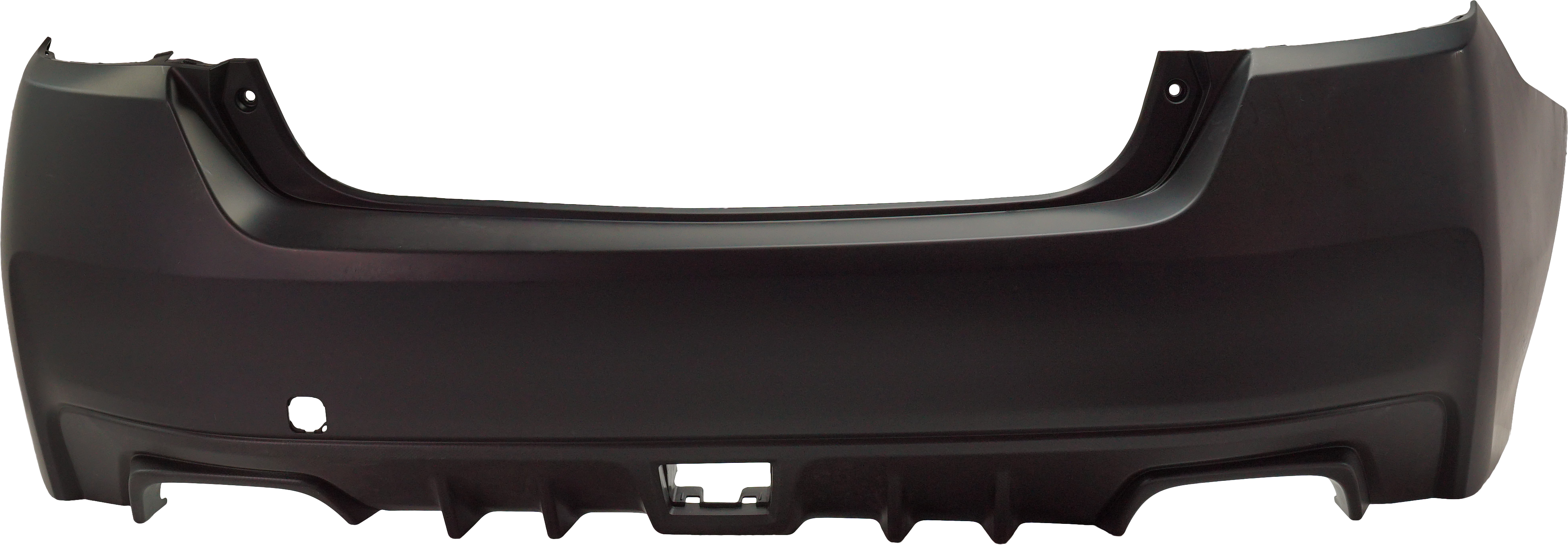 AM WRX 15-21 REAR BUMPER COVER Primed w Textured Lower w o Object Sensor Holes SKU RS76010002P Partslink SU1100173 OEM 57704VA022