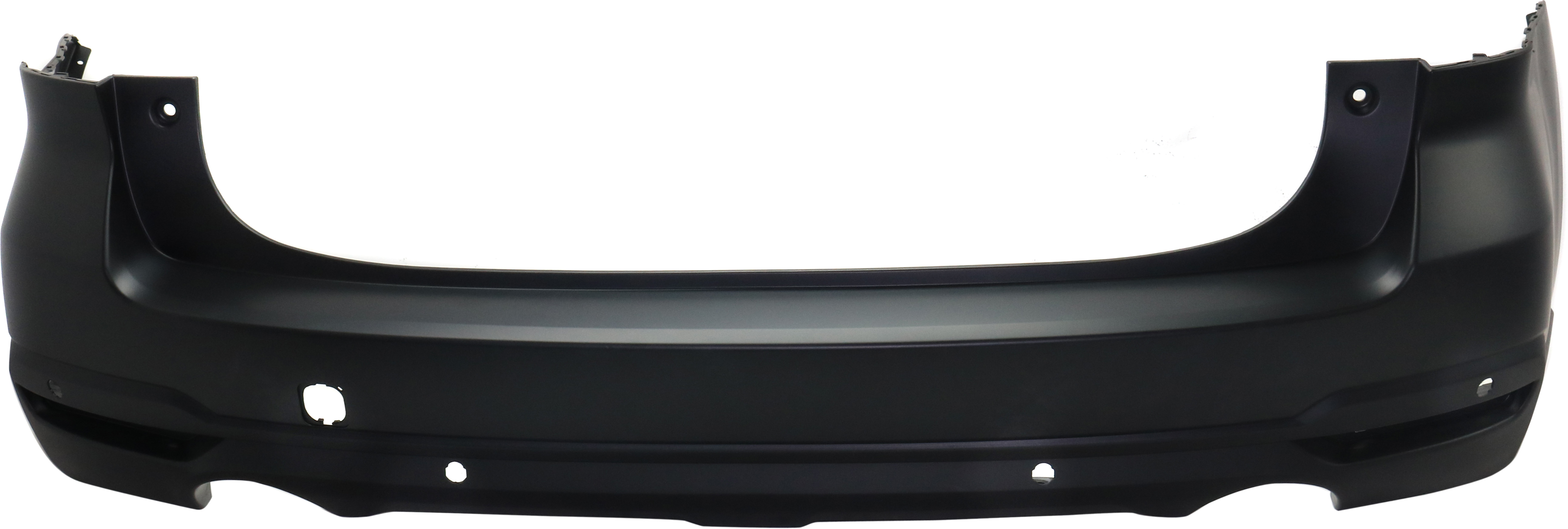 AM FORESTER 17-18 REAR BUMPER COVER Primed With Object Sensor Holes CAPA SKU RS76010003PQ Partslink SU1100180C OEM 57792SG000