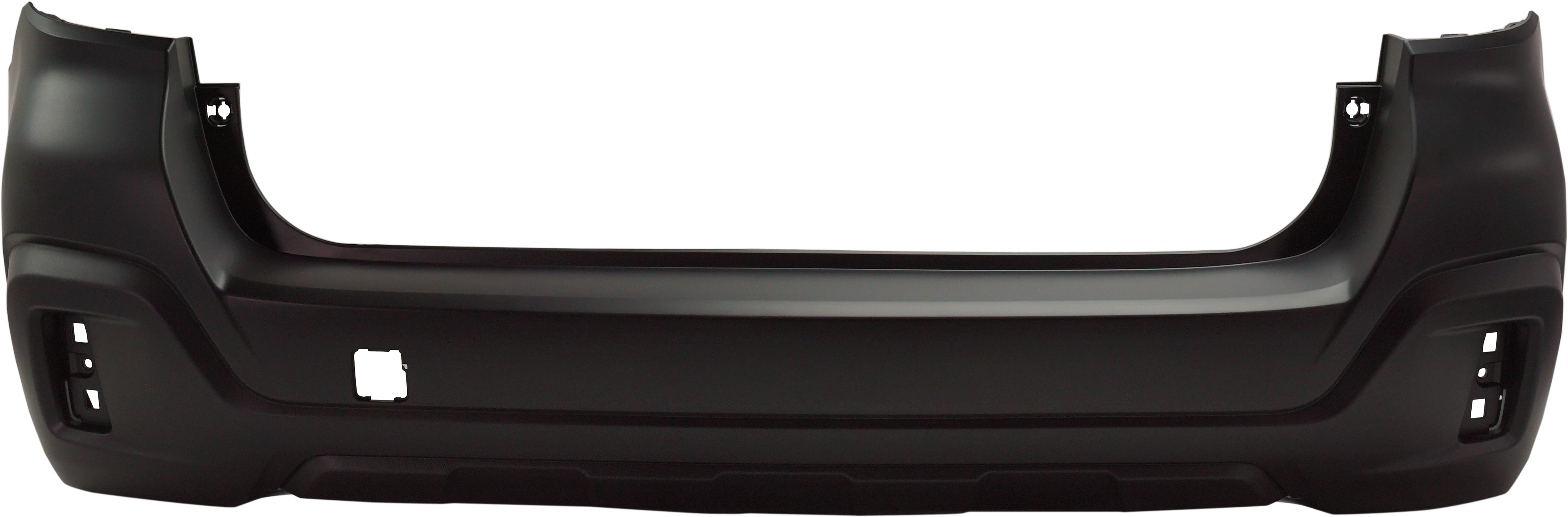 AM OUTBACK 18-19 REAR BUMPER COVER Primed w o Object Sensor Holes SKU RS76010014P Partslink SU1100189 OEM 57704AL18A