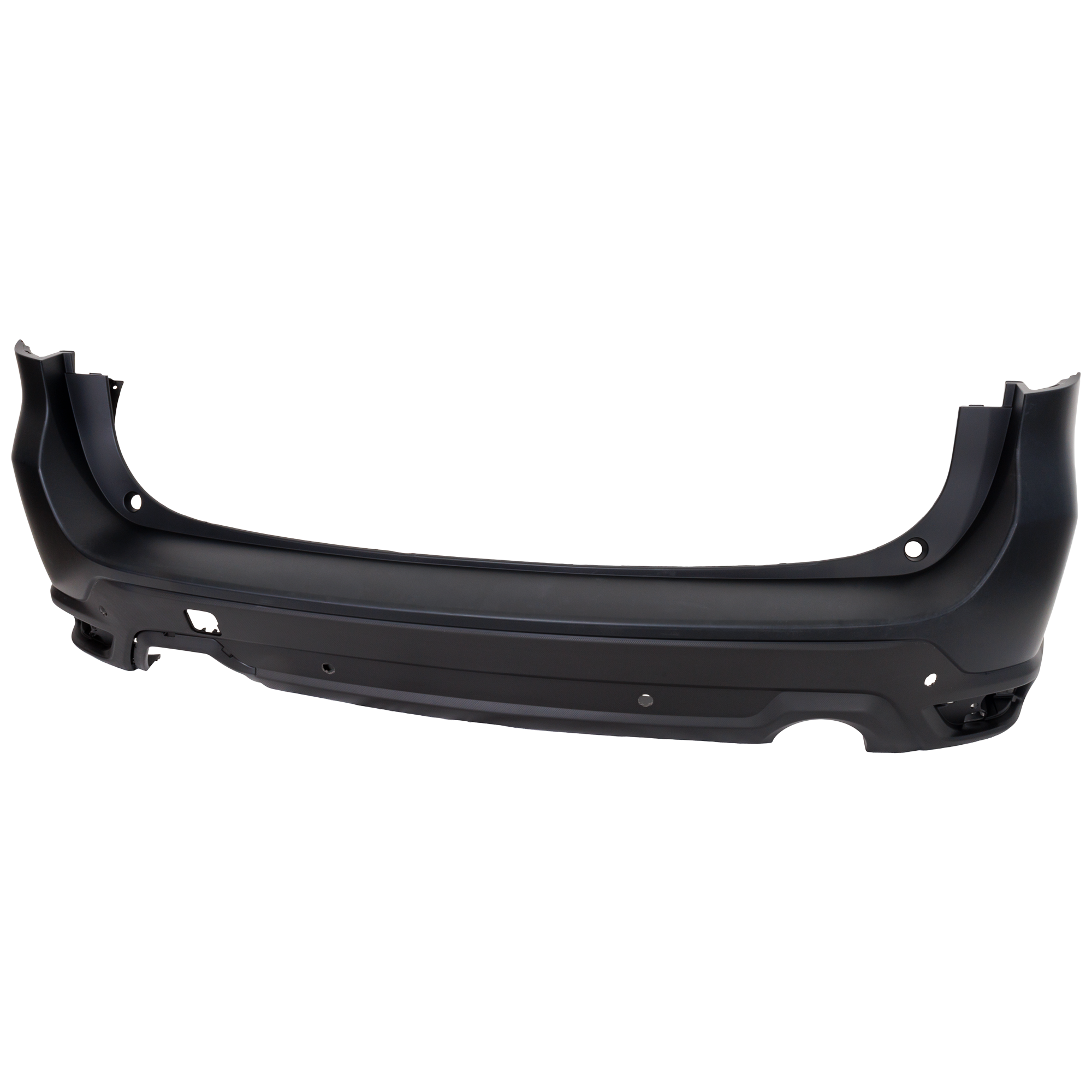 AM FORESTER 19-24 REAR BUMPER COVER Primed Base Convenience Limited Premium Models w Object Sensor Holes CAPA SKU RS76010018PQ Partslink SU1100193C OEM 57792SJ30A 57702SJ301