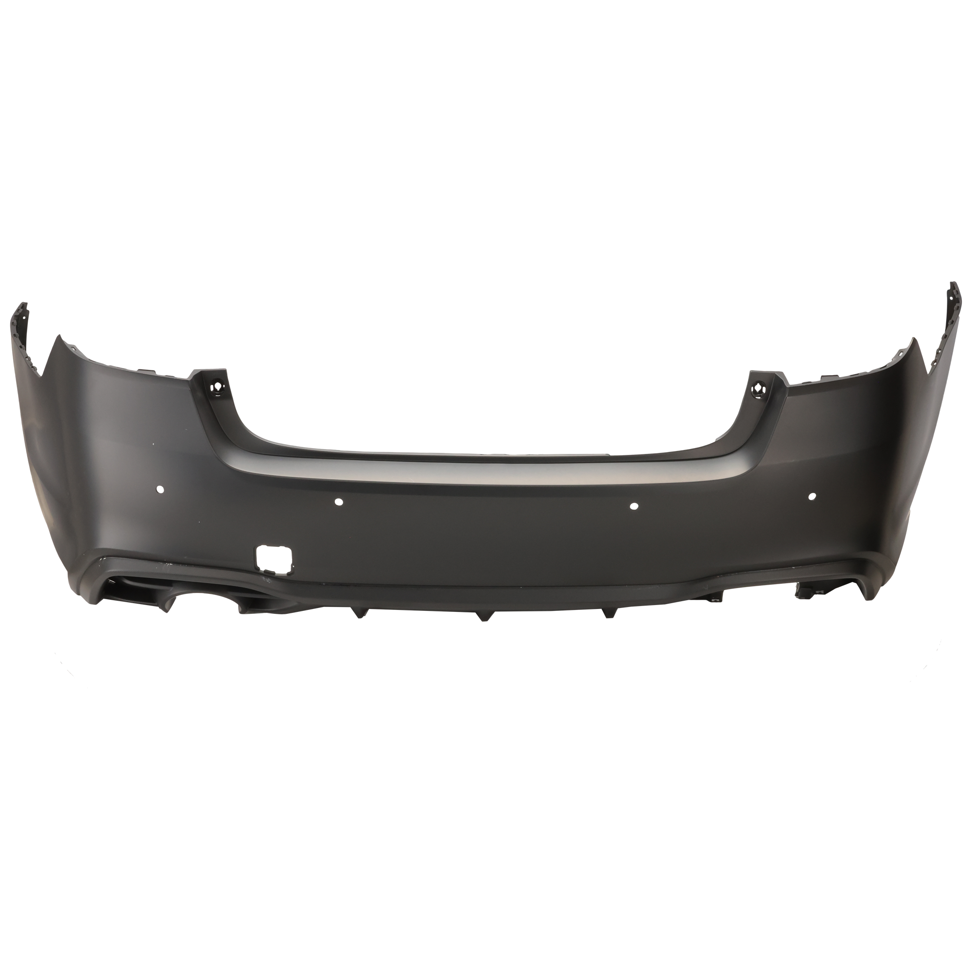 AM LEGACY 18-19 REAR BUMPER COVER Primed w Object Sensor Hole CAPA SKU RS76010025PQ Partslink SU1100182C OEM 57702AL17A