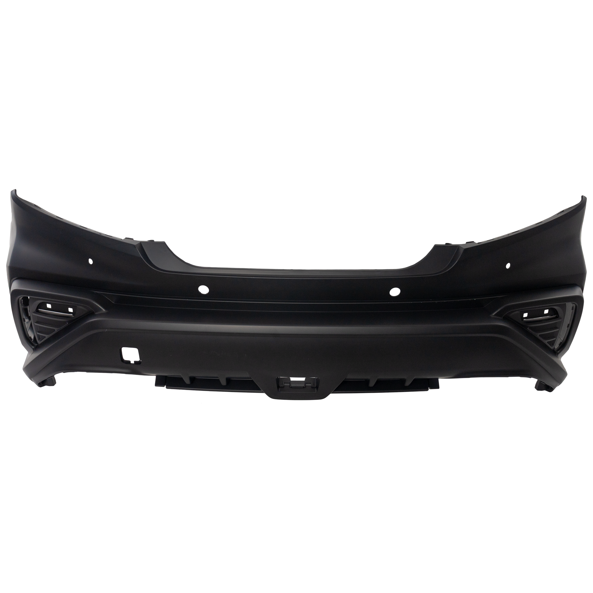 AM WRX 22-24 REAR BUMPER COVER Primed w Object Sensor Holes SKU RS76010032P Partslink SU1100202 OEM 57702VC510