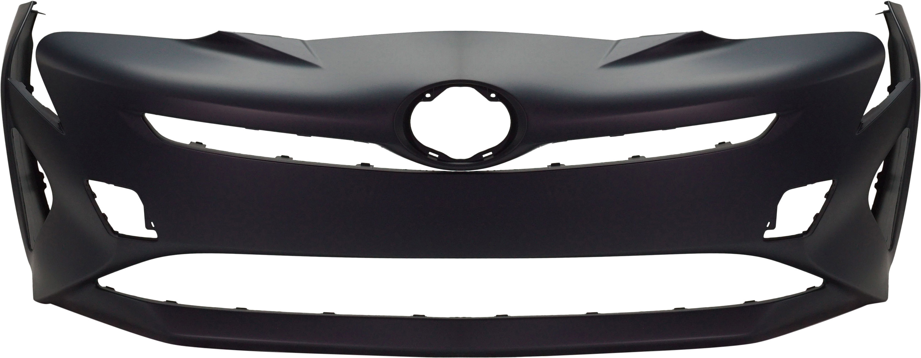 AM PRIUS 16-18 FRONT BUMPER COVER Primed w o Parking Aid Sensor Holes SKU RT01030002P Partslink TO1000418 OEM 5211947961