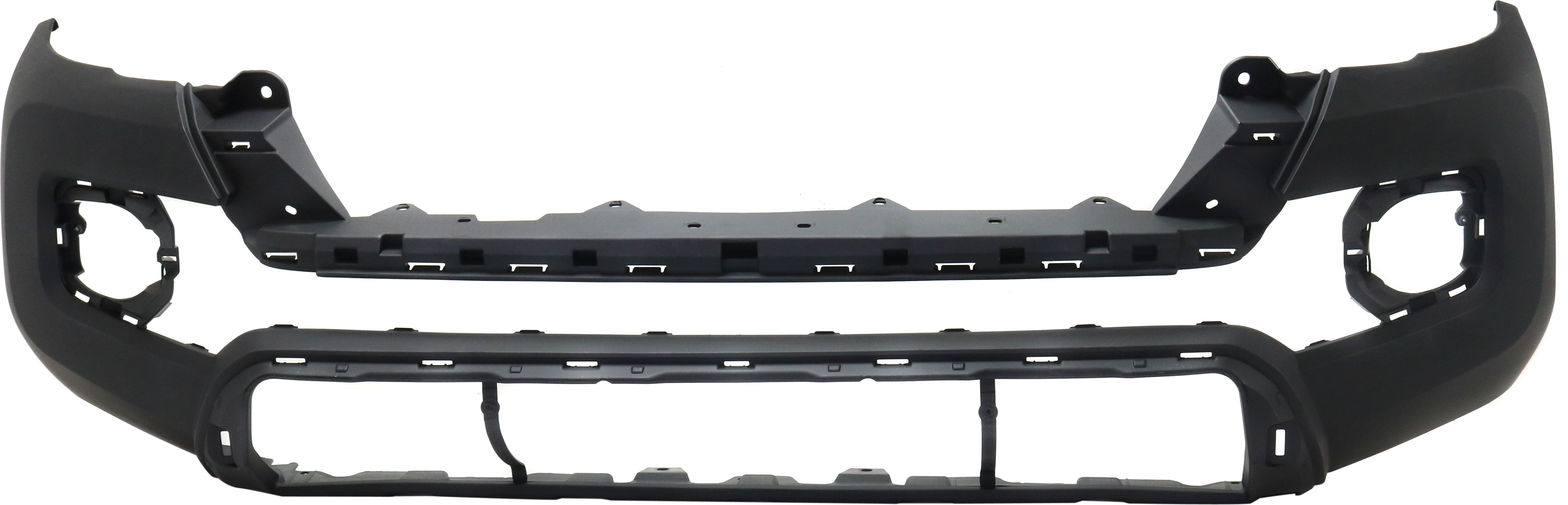AM TACOMA 16-23 FRONT BUMPER COVER Textured w o Fog Light Holes CAPA SKU RT01030003Q Partslink TO1000415C OEM 5211904220