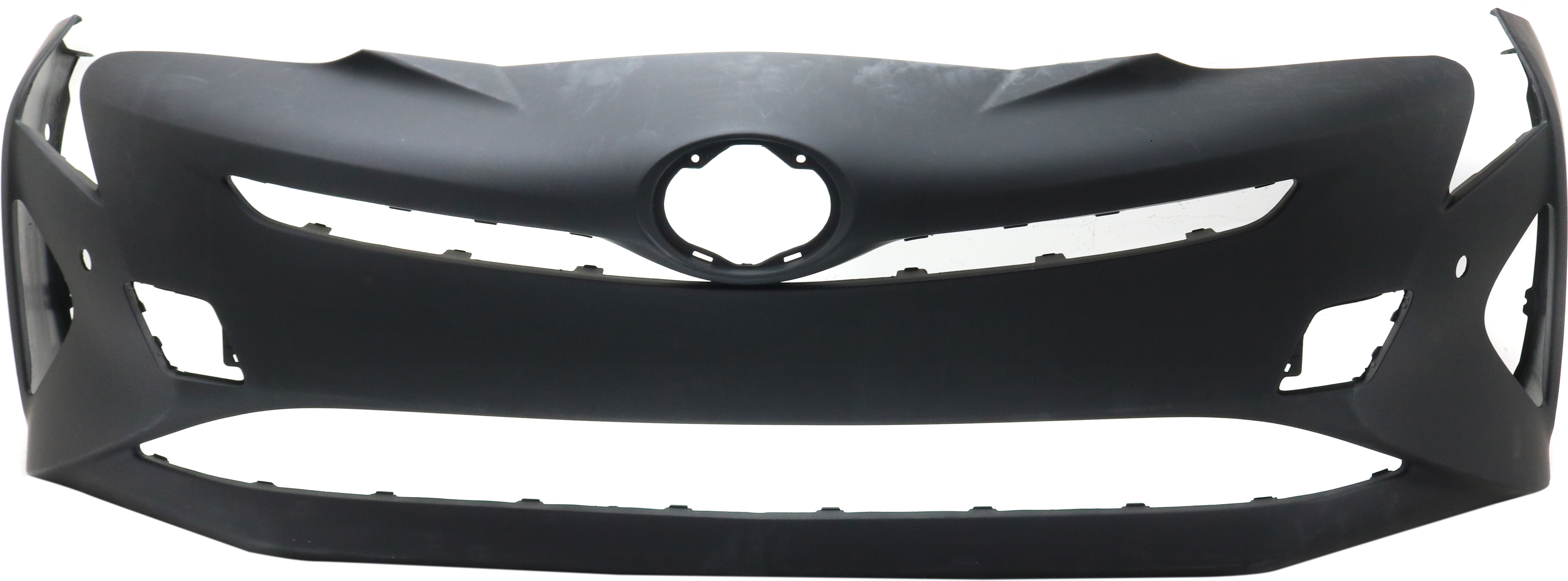 AM PRIUS 16-18 FRONT BUMPER COVER Primed w Parking Aid Sensor Holes CAPA SKU RT01030004PQ Partslink TO1000419C OEM 5211947964